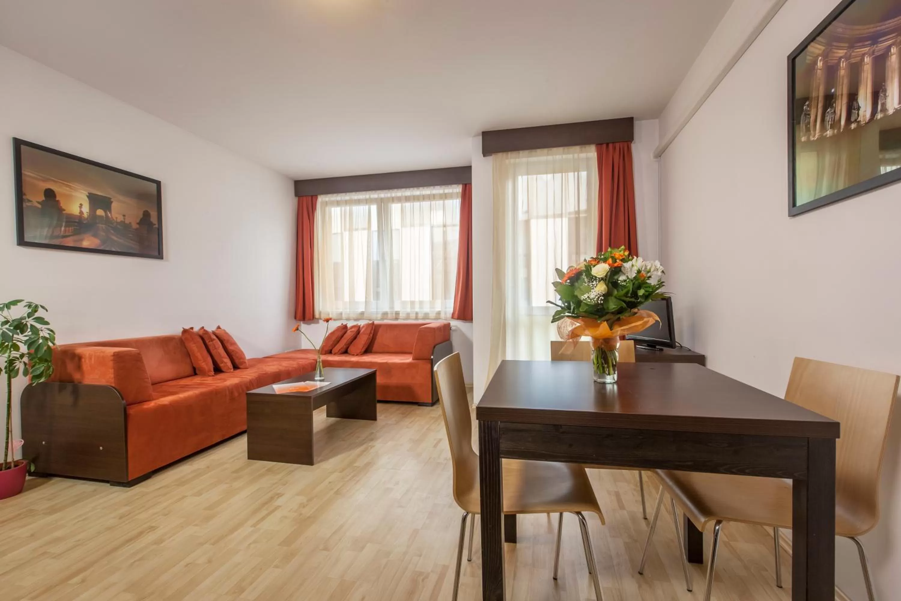 Living room in Prater Residence Aparthotel