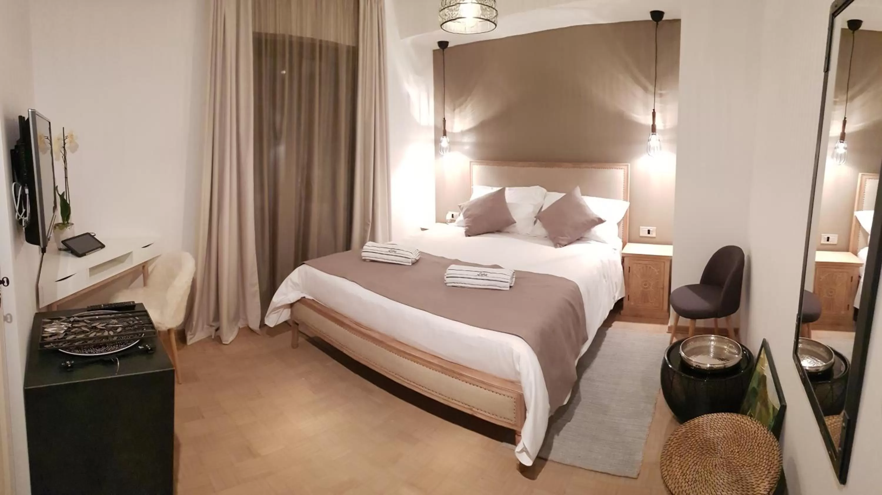 Bed in Boutique Rooms Luna