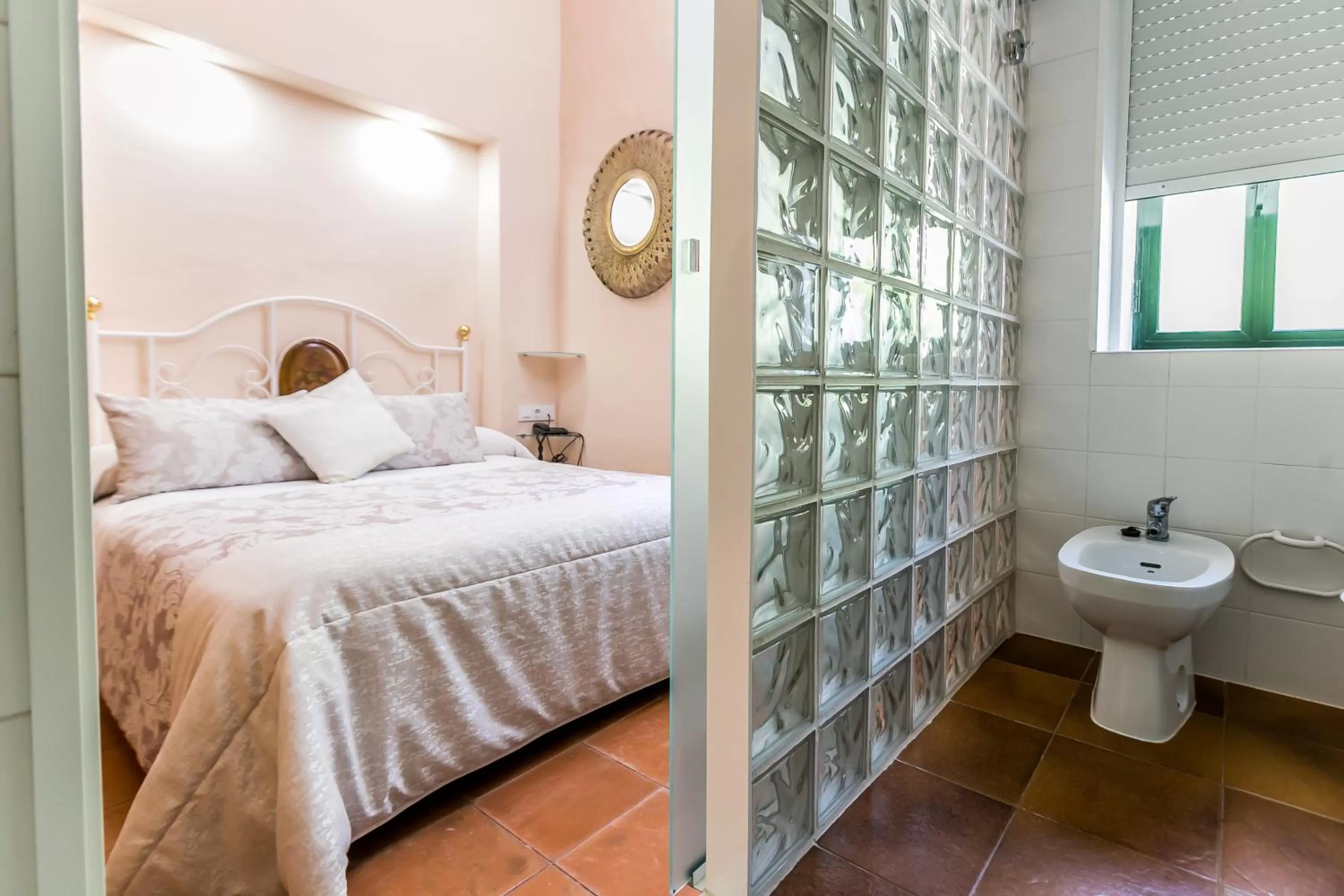 Bed in Hacienda El Santiscal