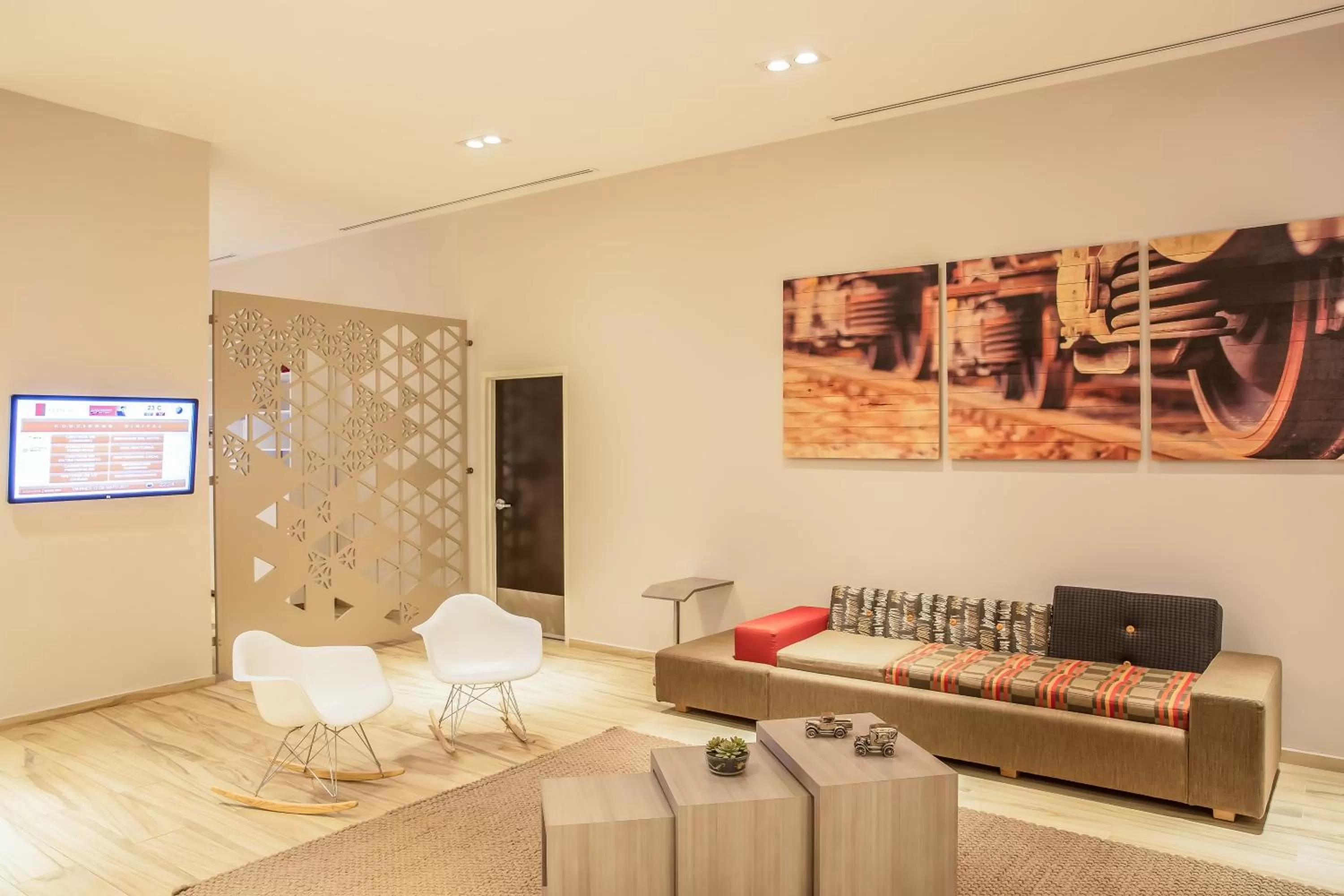 Lobby or reception in Fiesta Inn Los Mochis