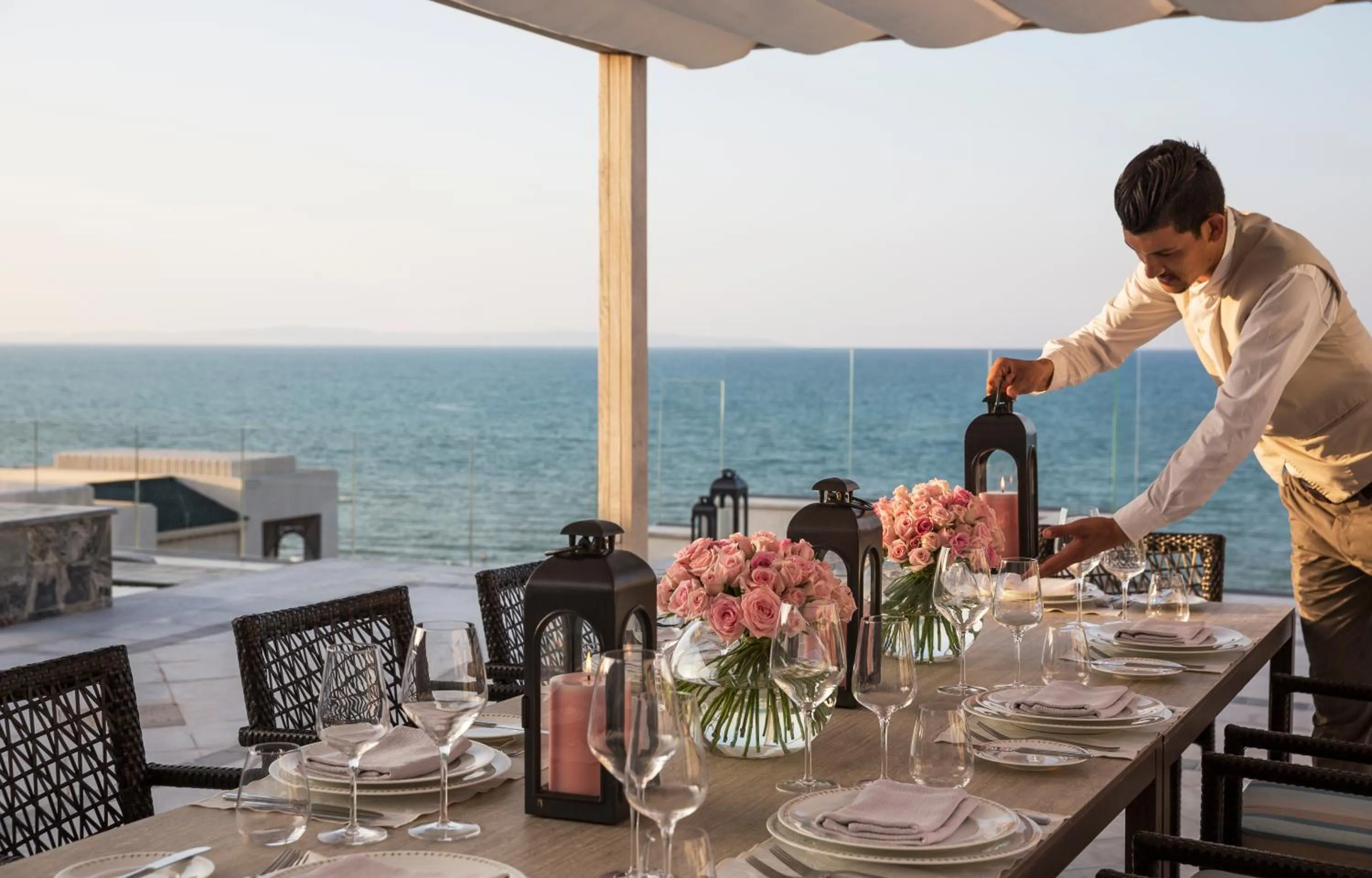 Balcony/Terrace in Four Seasons Hotel Tunis
