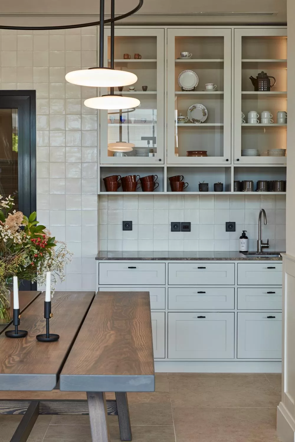 Kitchen or kitchenette in RUNO Hotel Porvoo