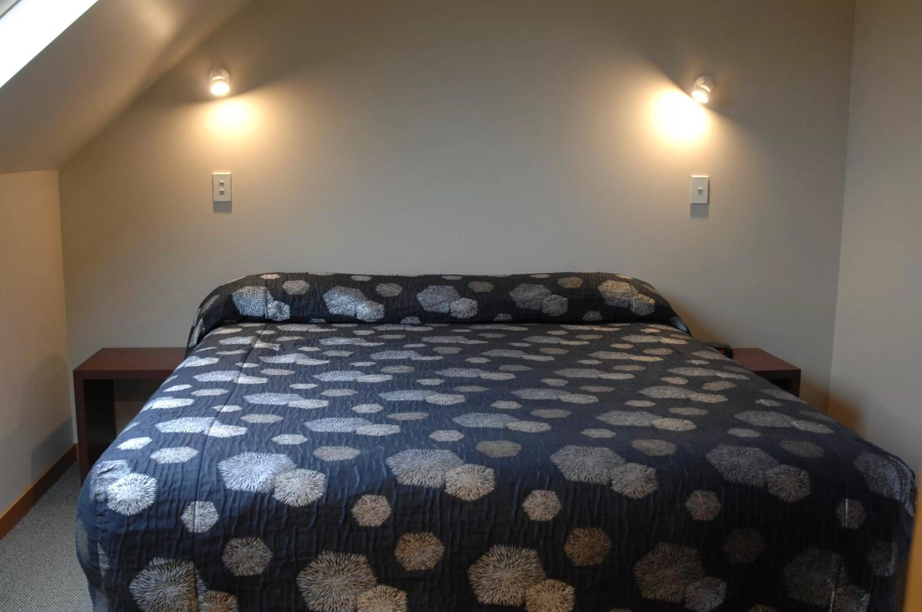 Bed in 295 on Tay Motel