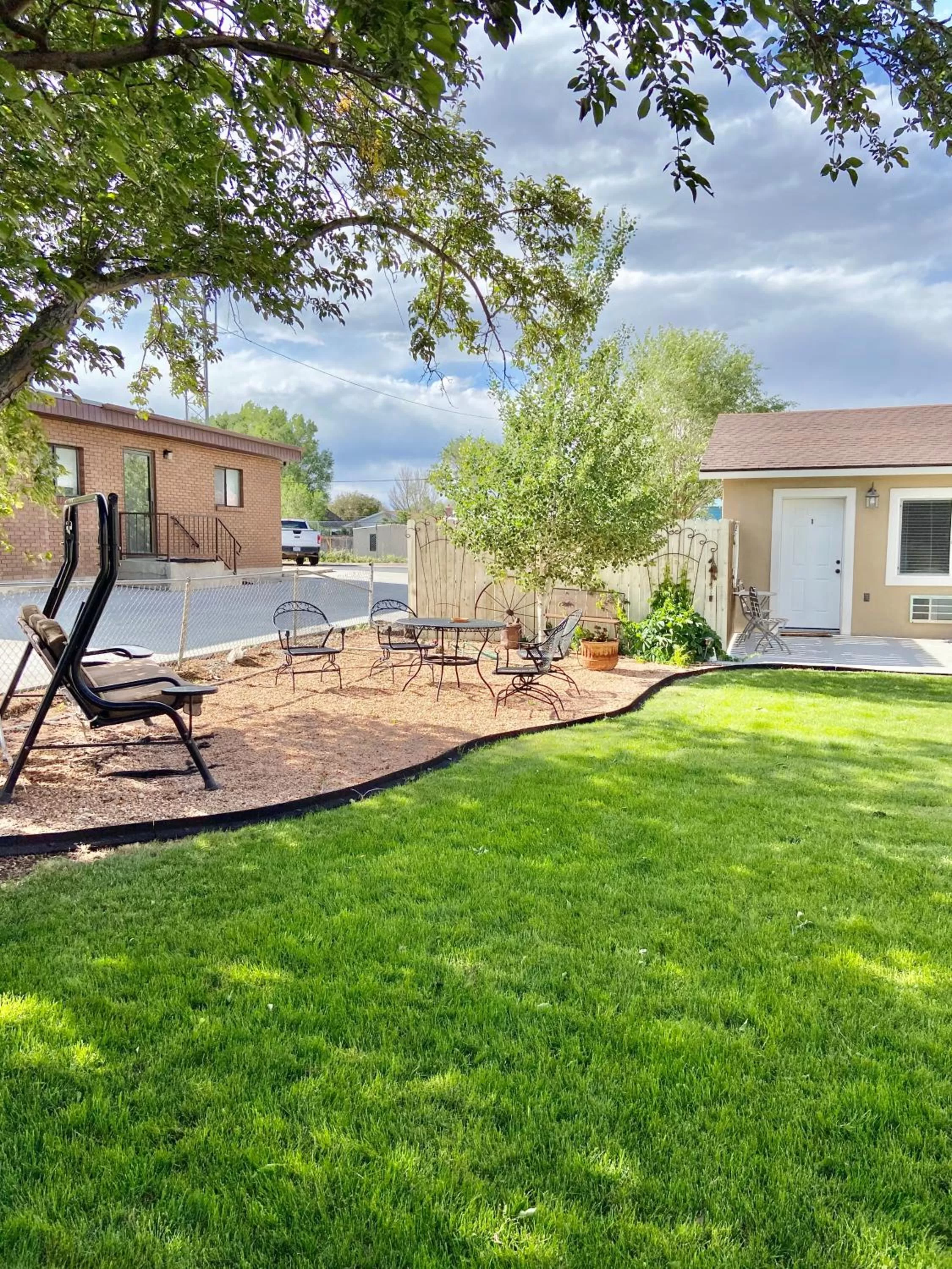 Garden in The Panguitch House