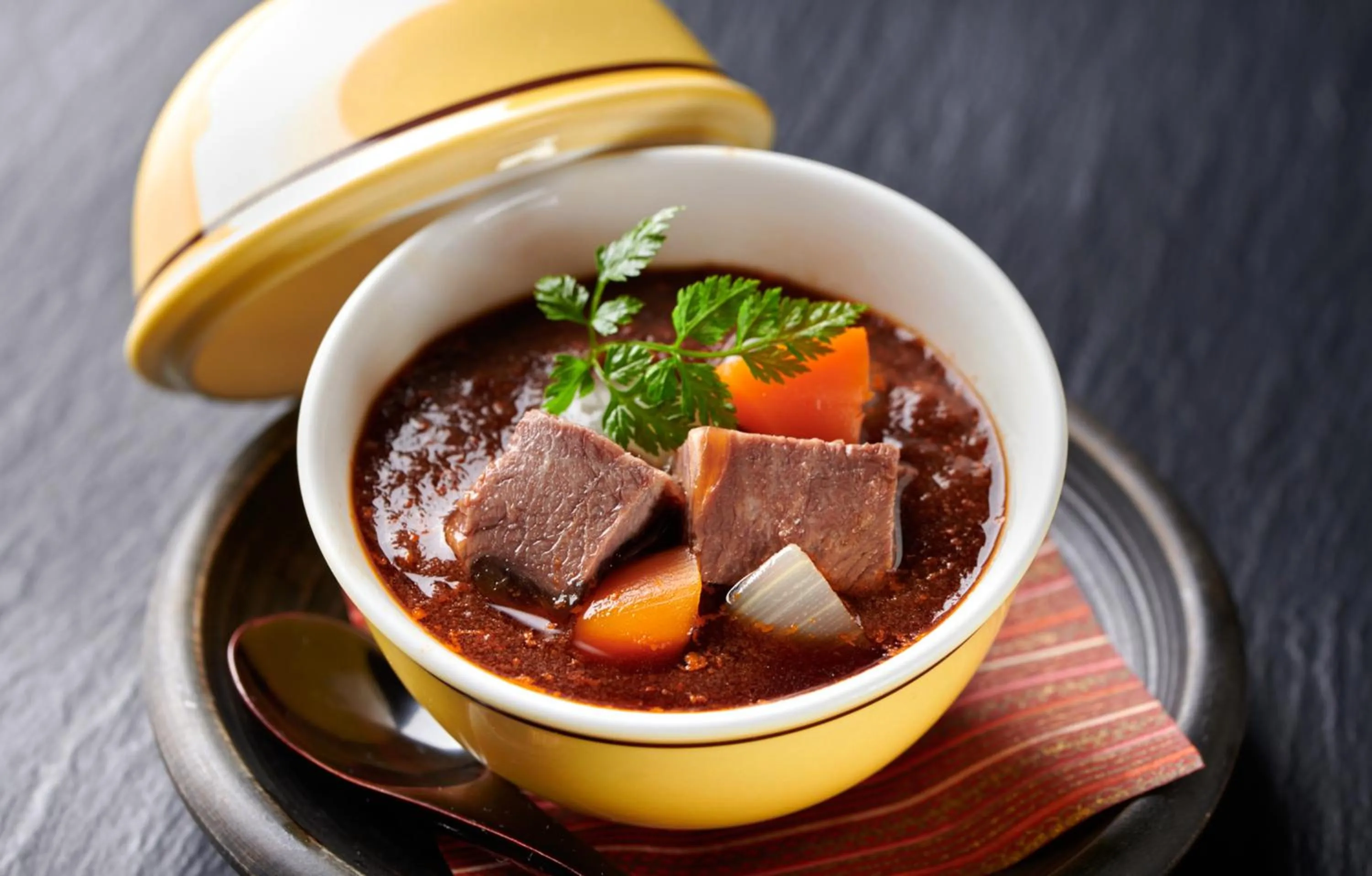 Dinner in Honjin Hiranoya Kachoan