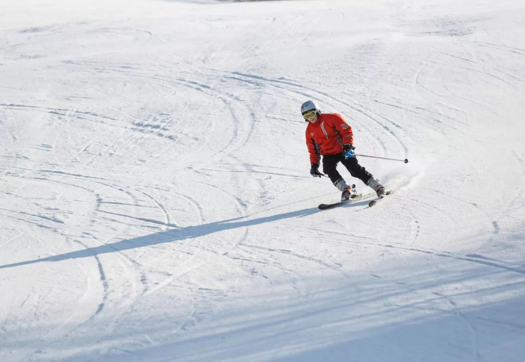 Winter, Skiing in X-Park Františkov