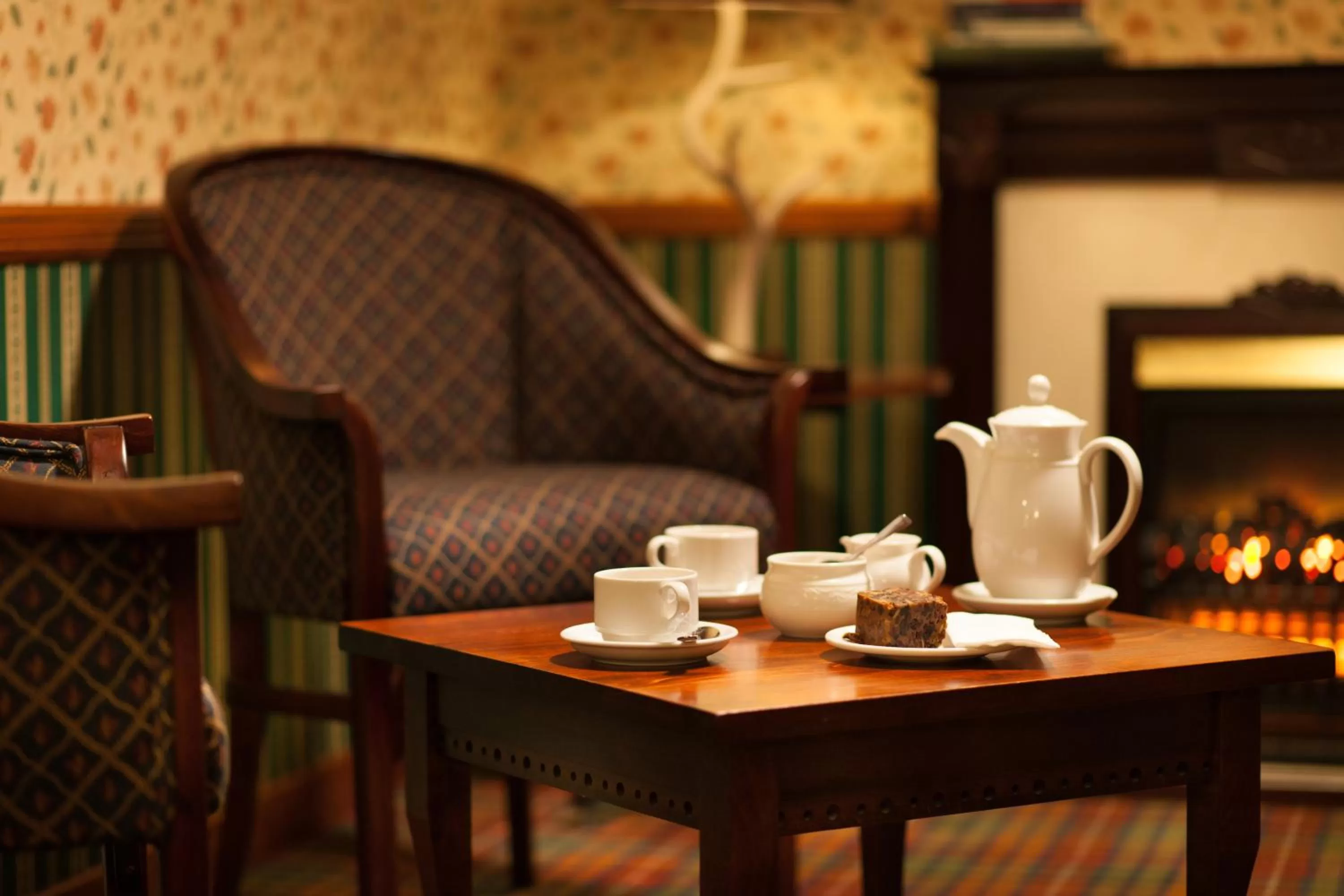 Lobby or reception in The Stronlossit Inn