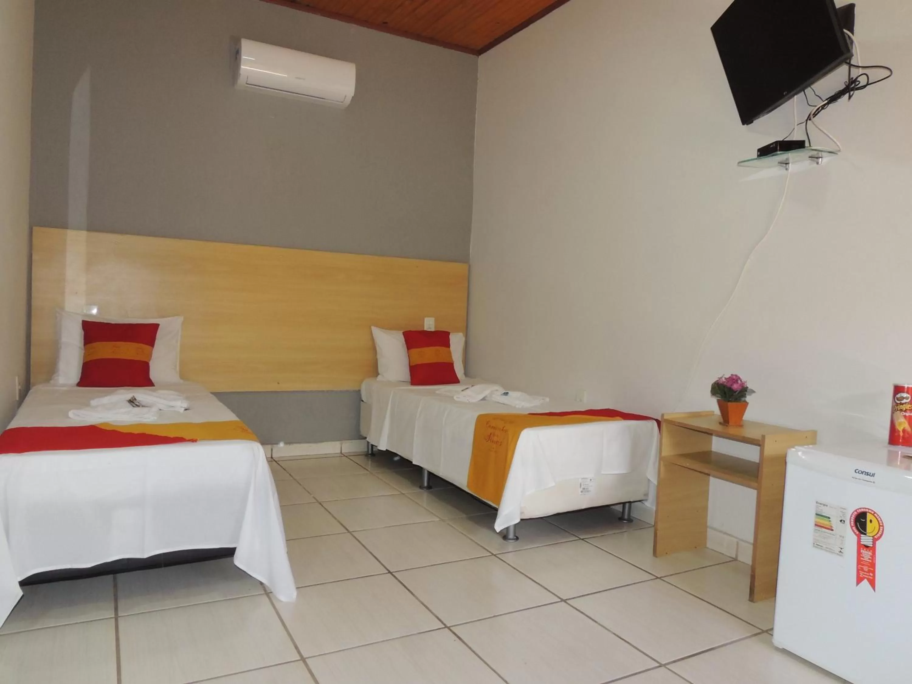 Bedroom, Bed in Pousada Caminho Dos Sinos