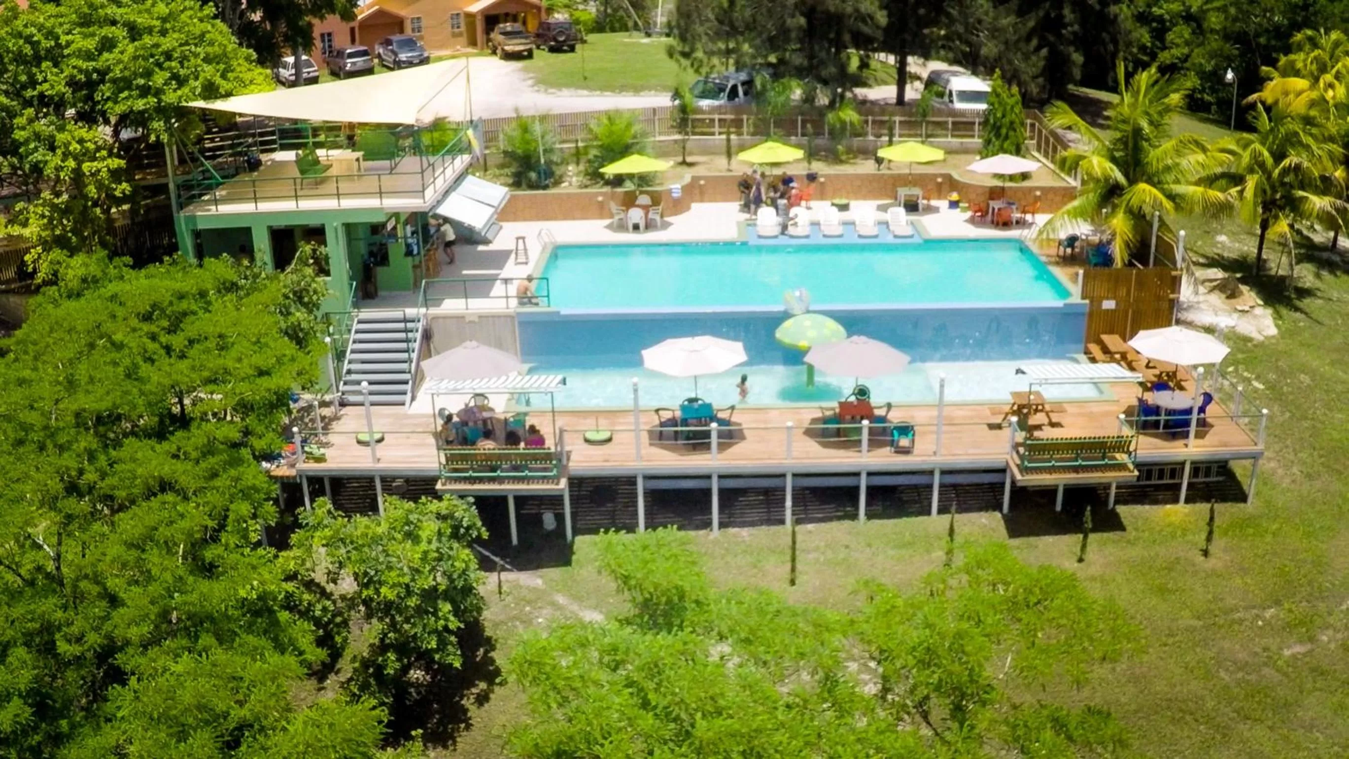 Bird's eye view in Rumors Resort Hotel