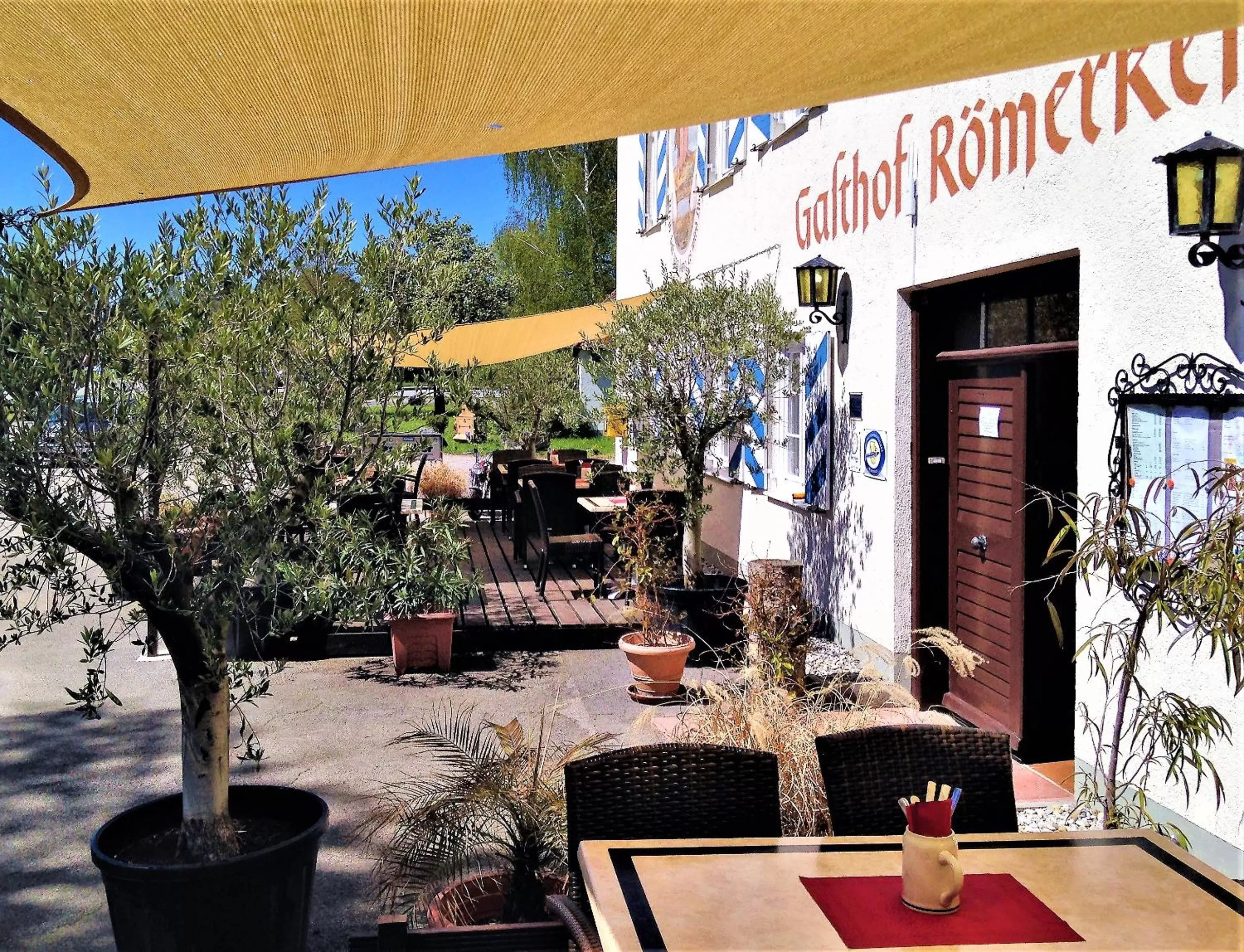 Balcony/Terrace in Landhotel Römerkessel
