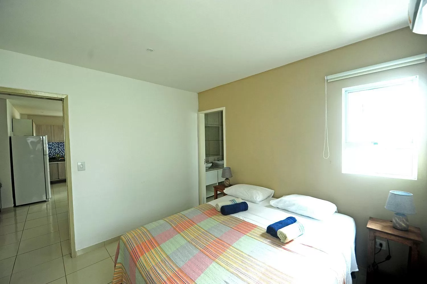 Bed in Manga Verde Beach Residence