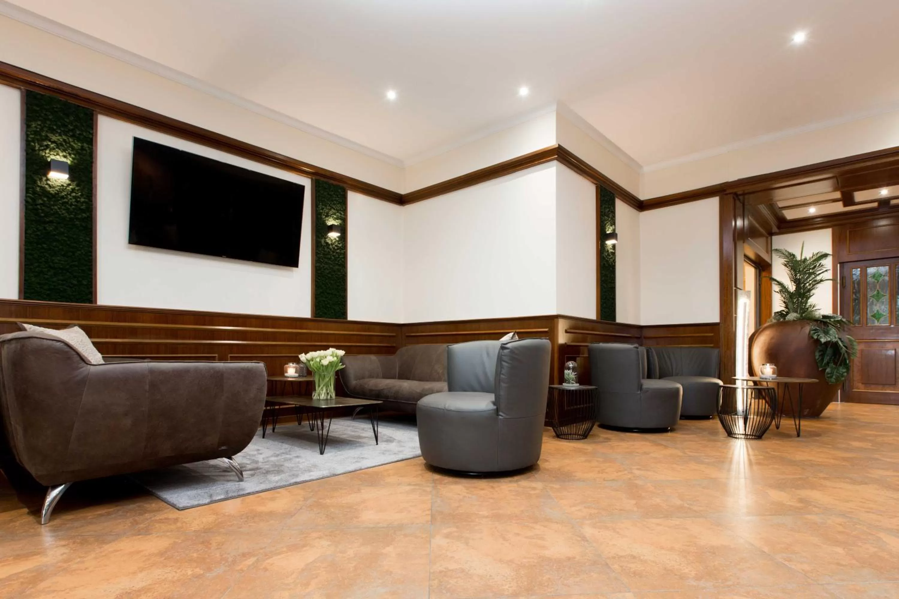 Lobby or reception in Korbstadthotel Krone