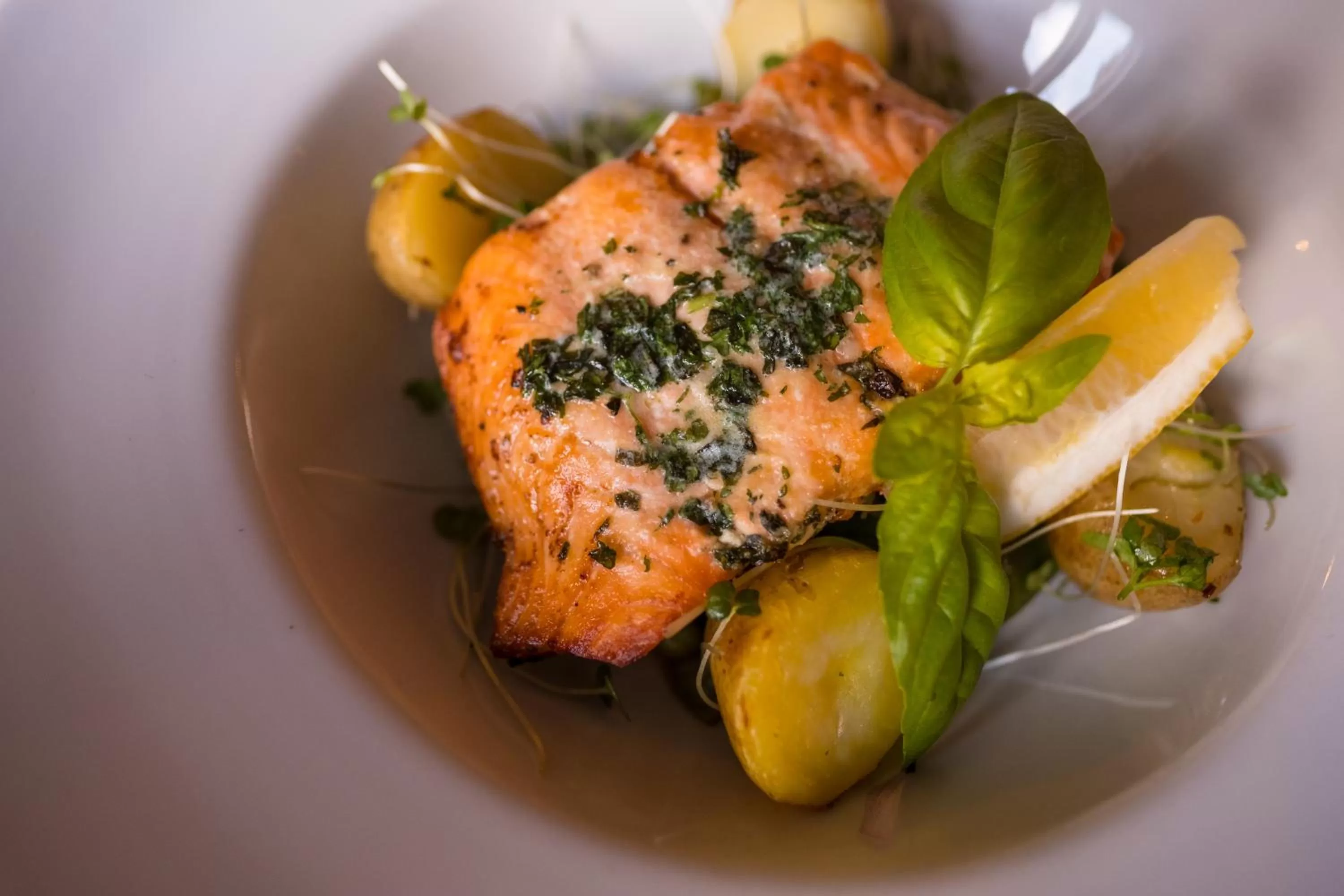 Food close-up in Kings Arms