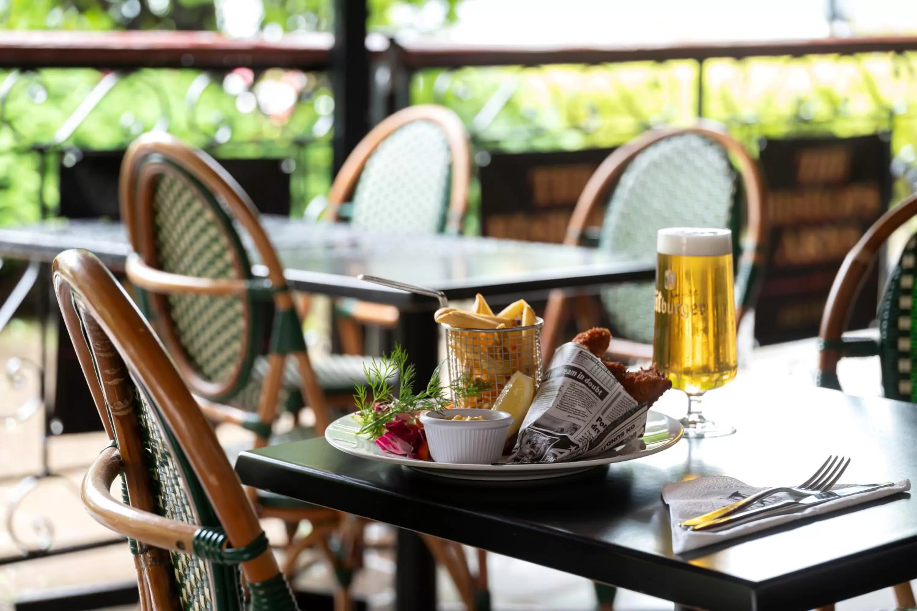 Restaurant/places to eat in Elite Stadshotellet Västerås