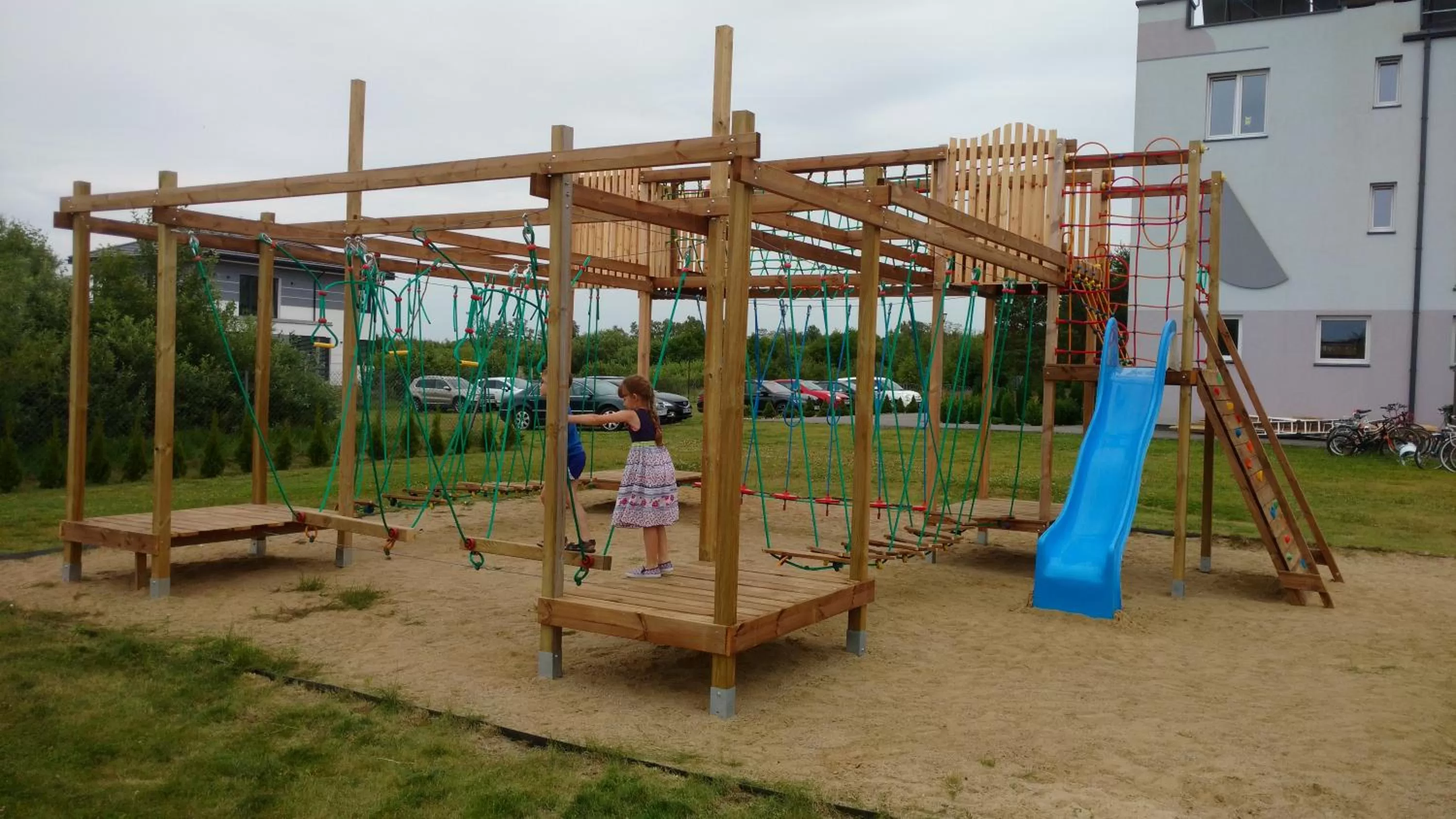 Children play ground in Resident Rene