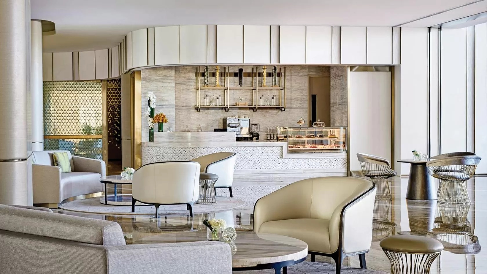 Lobby or reception in Cordis, Beijing Capital Airport By Langham Hospitality Group