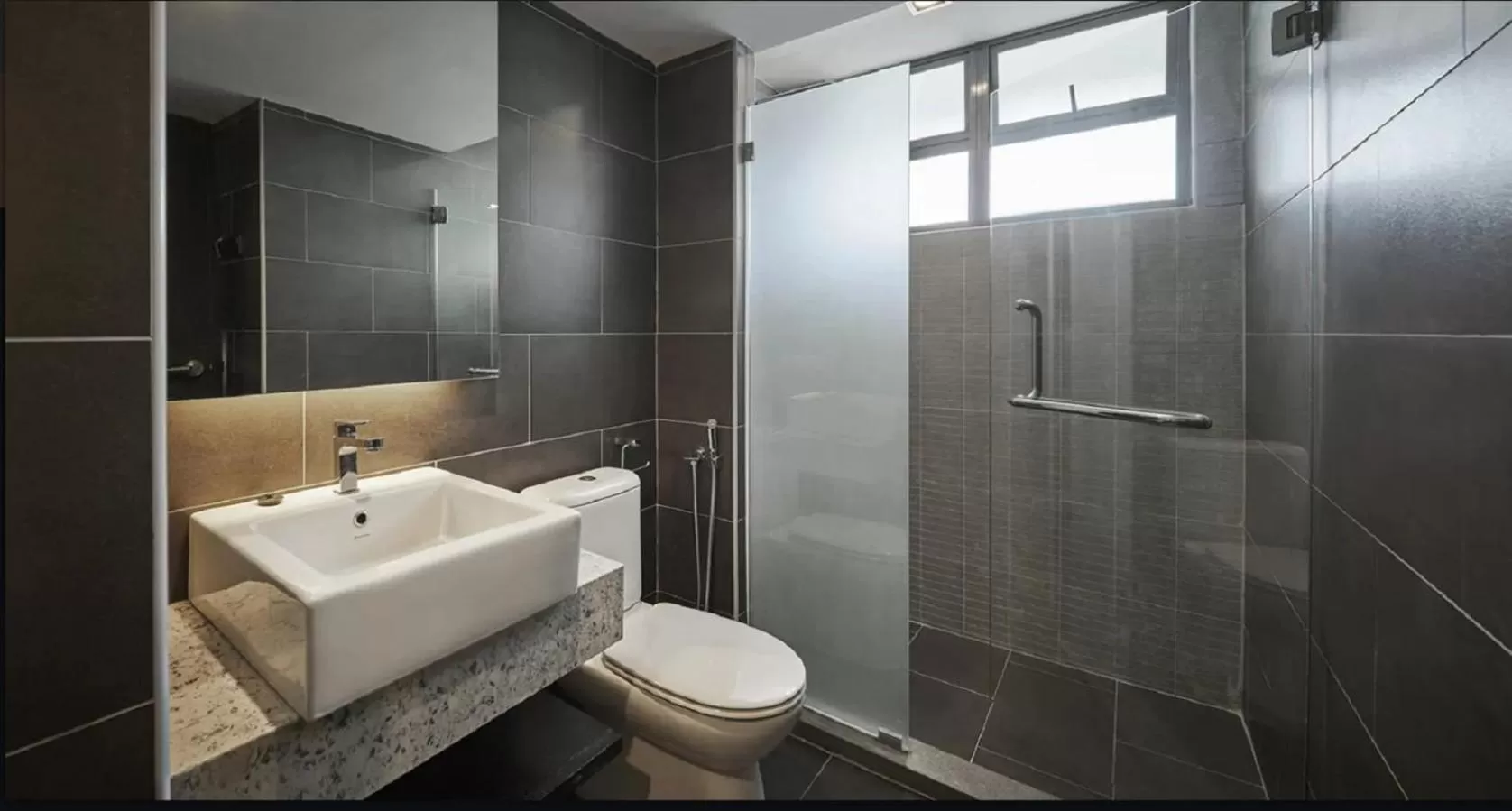 Bathroom in Tropics Eight Suites