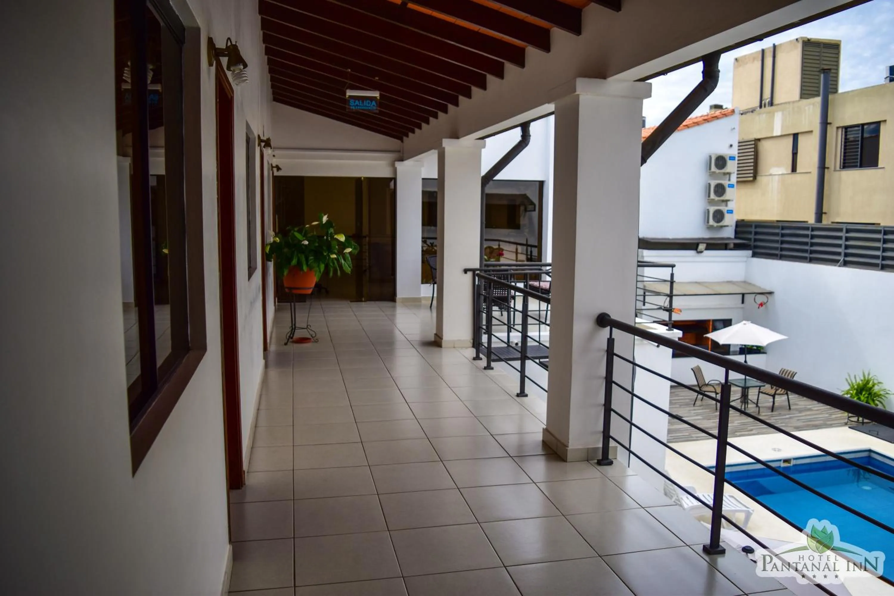 Patio, Balcony/Terrace in Hotel Pantanal Inn