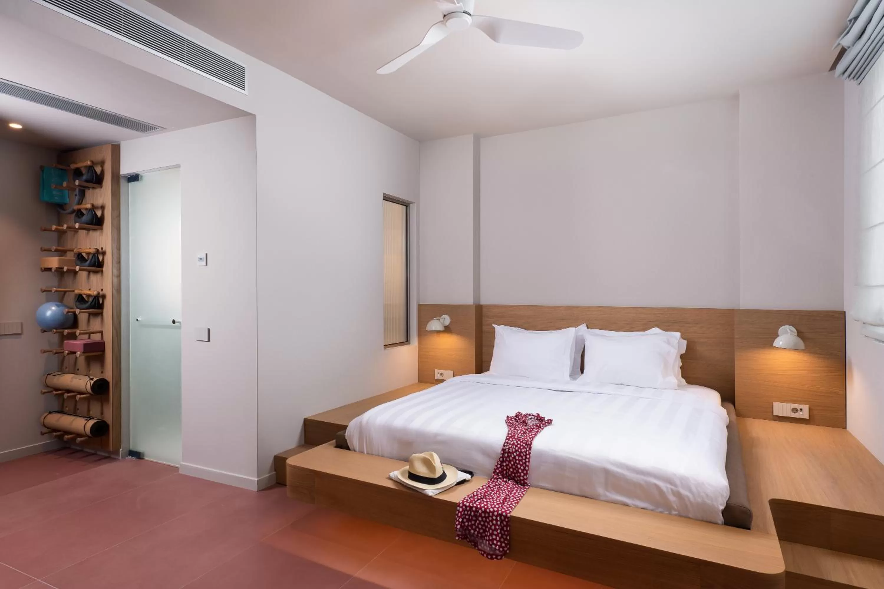 Bed in Alkima Athens Wellness Stay