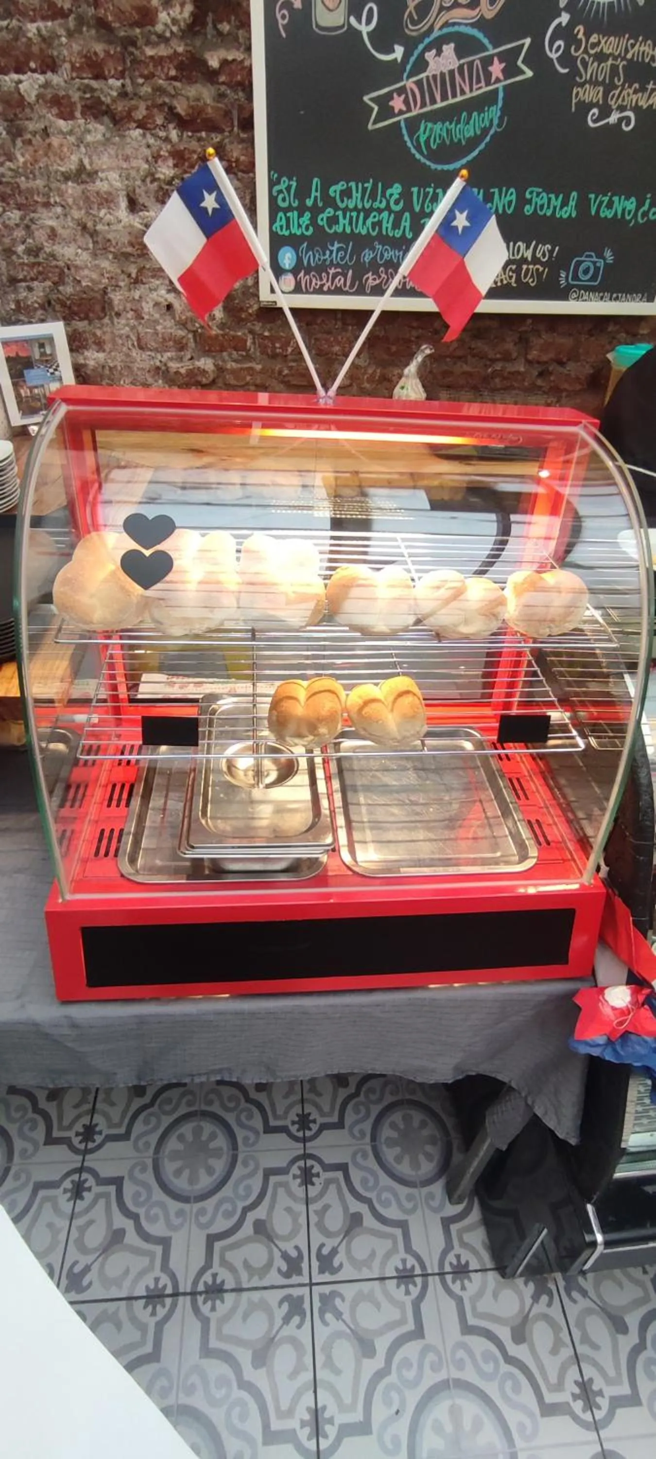 Breakfast in Hostal Providencia