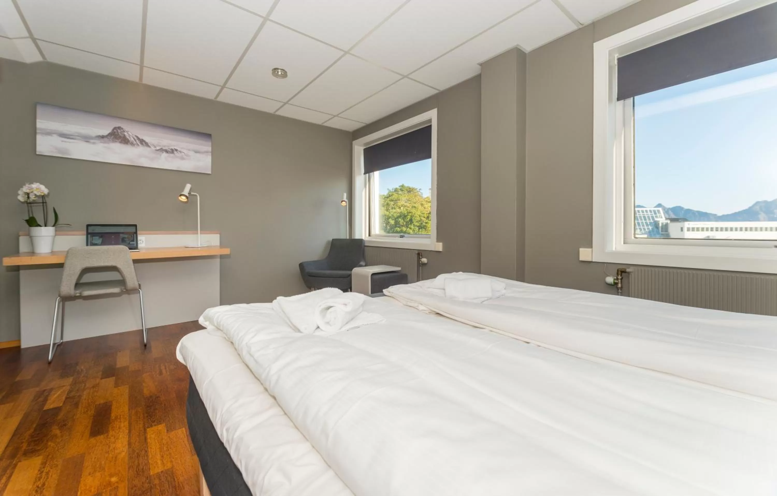 Bed in Fast Hotel Svolvær