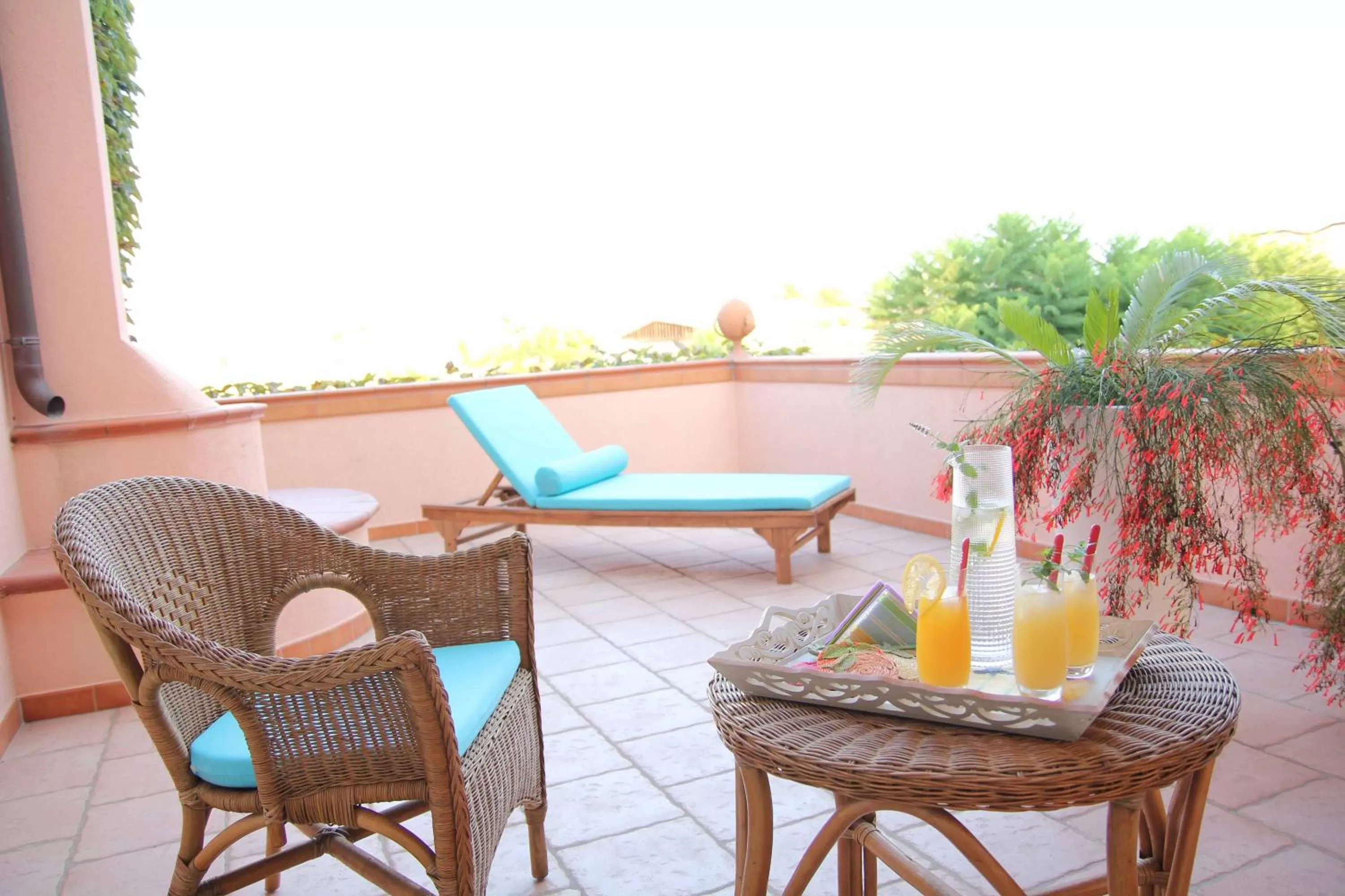Balcony/Terrace in Il Giardino delle Jacaranda