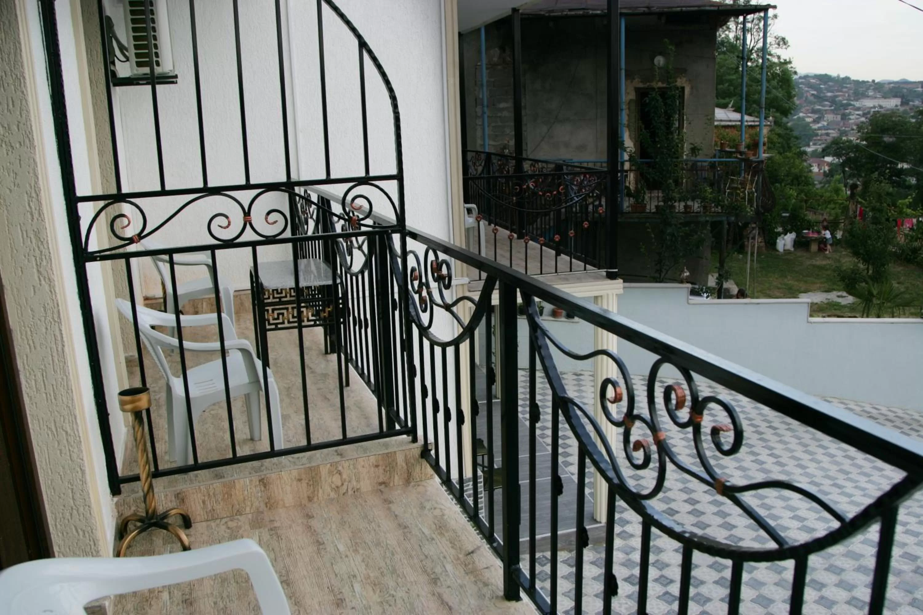 Balcony/Terrace in Hotel Tskhumi
