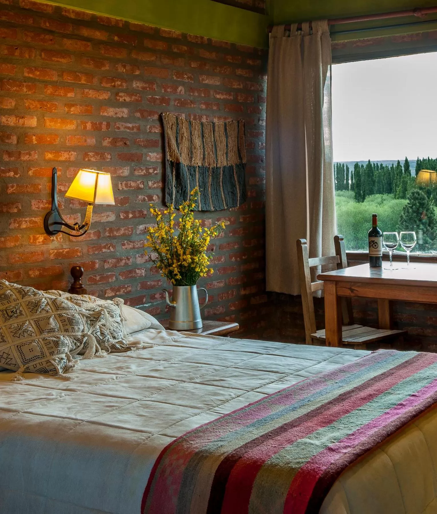 Bed in Posada Larsen