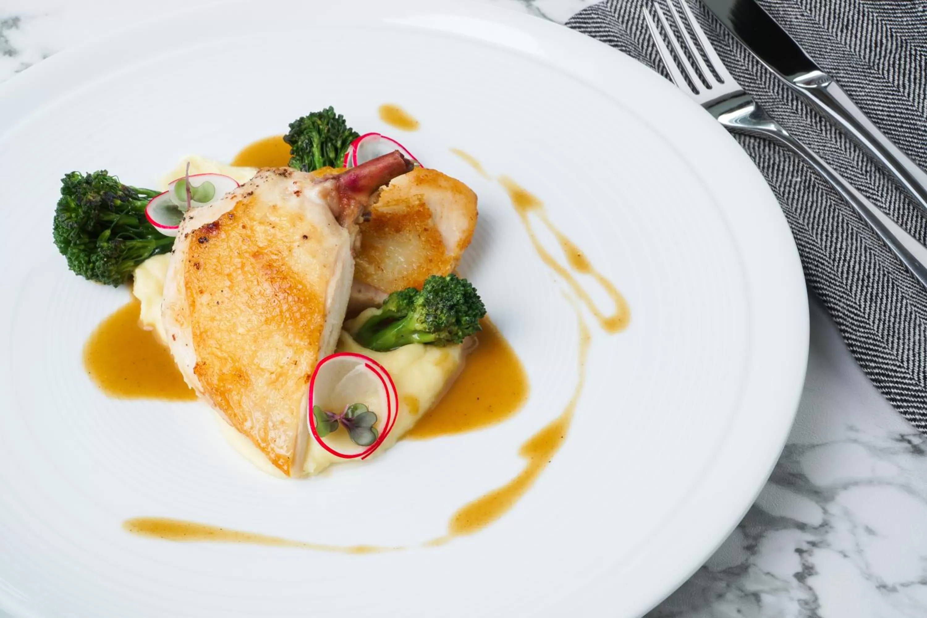 Food in Chatrium Grand Bangkok