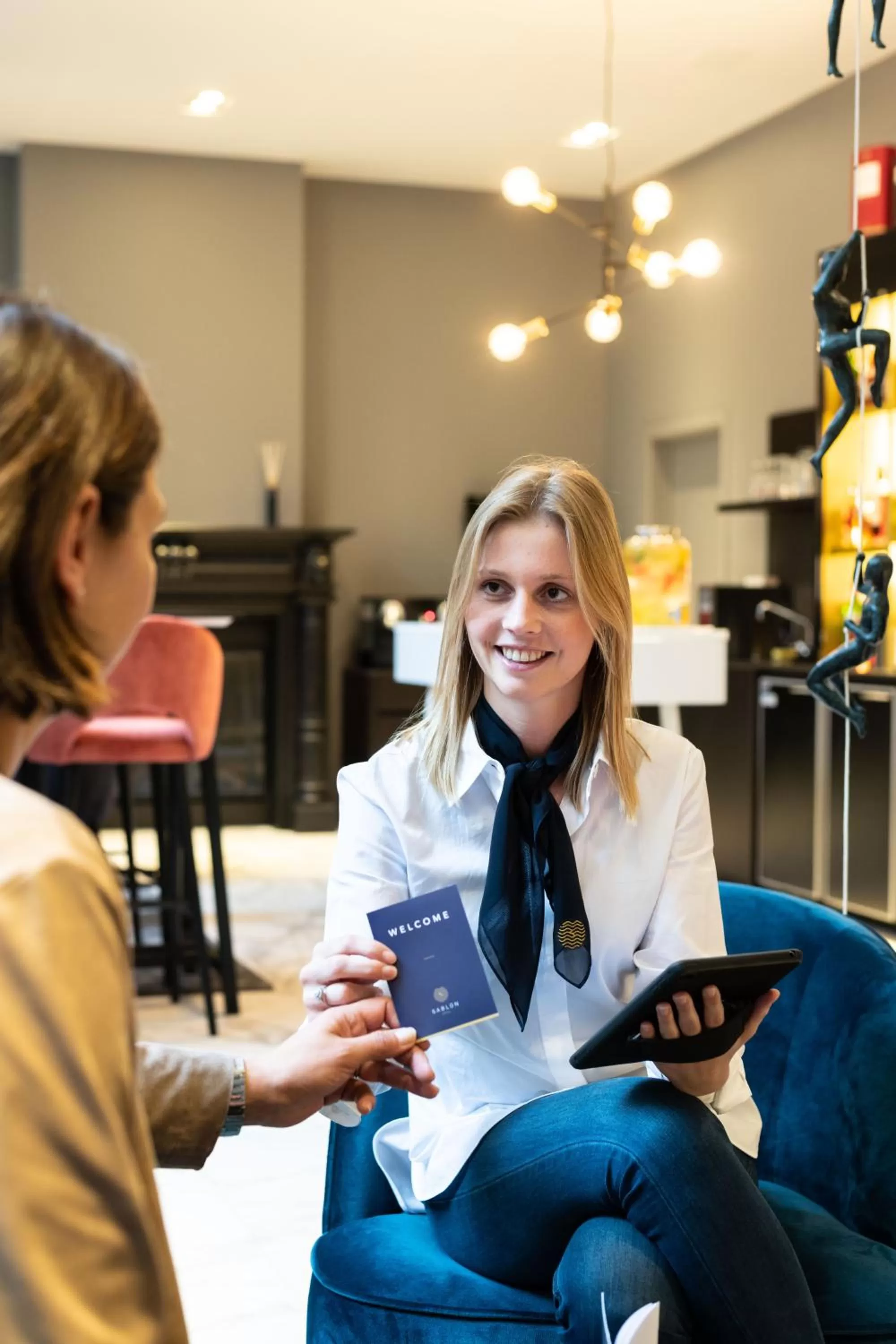 Staff in Boutique Hotel Sablon by CW Hotel Collection