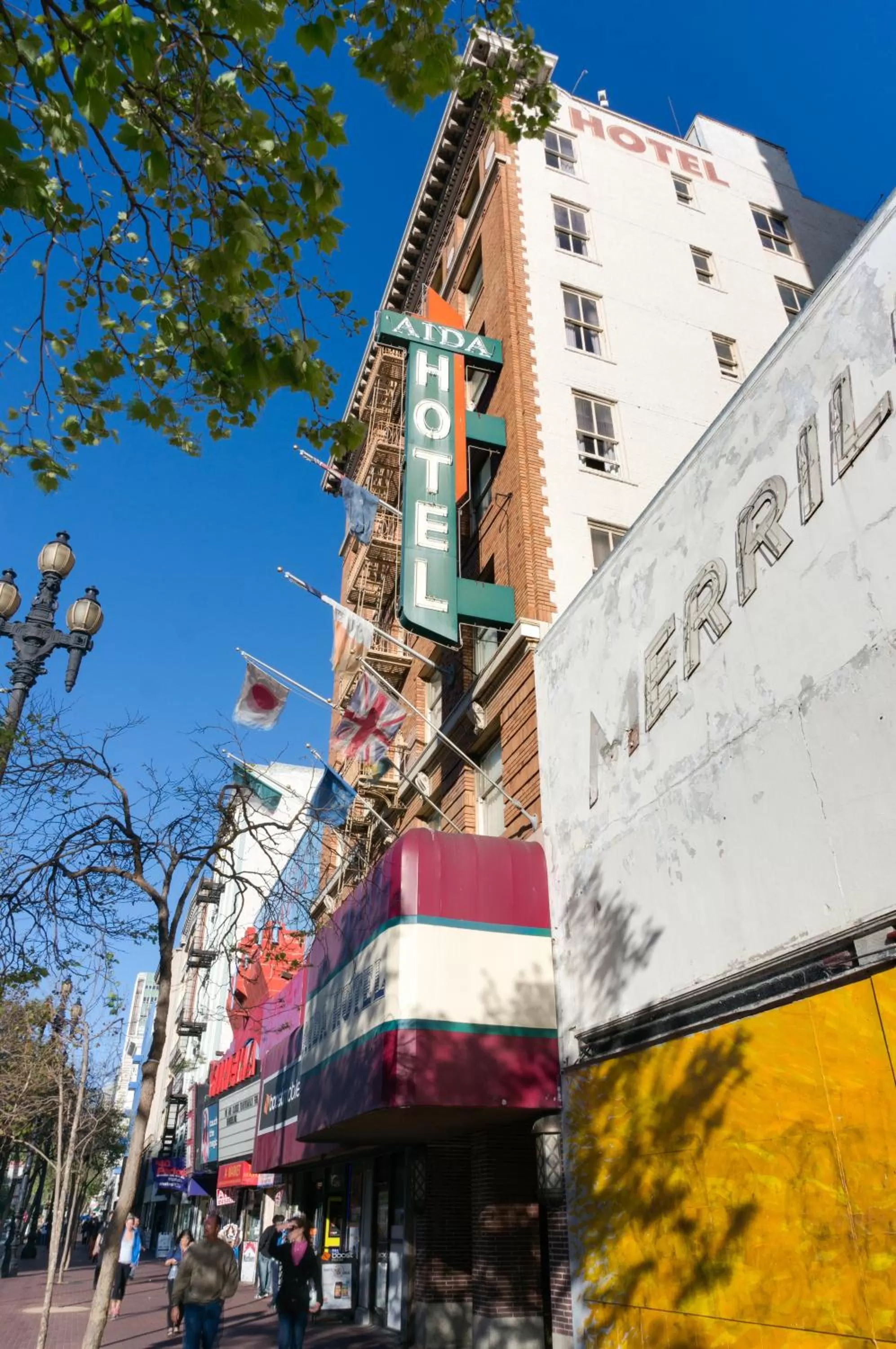 Facade/entrance in Aida Plaza Hotel