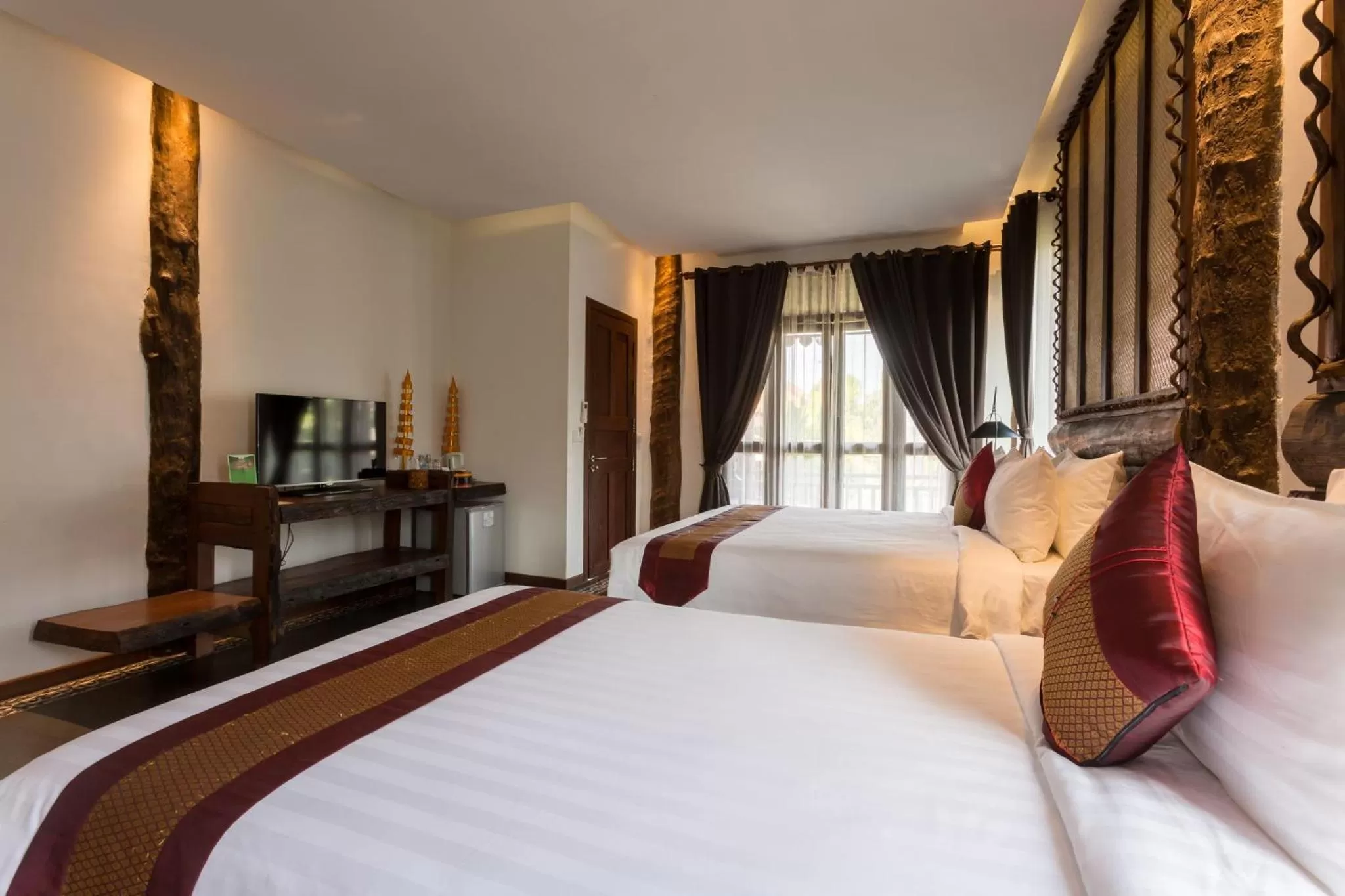 Bedroom, Bed in Java Wooden Villa & Residence