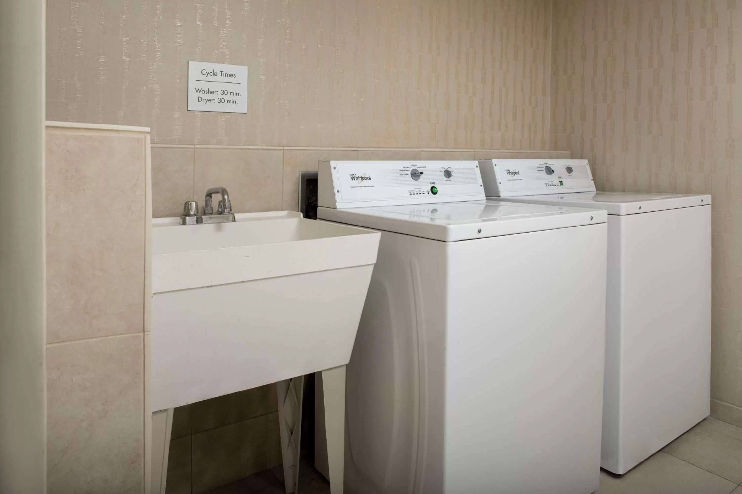 laundry in Embassy Suites Winston-Salem
