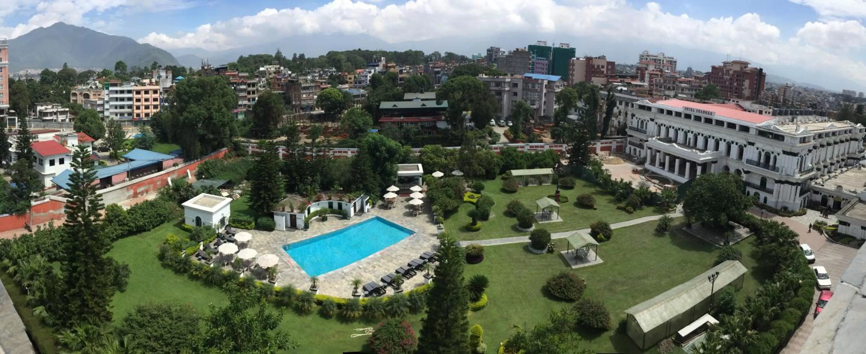 Bird's eye view in Hotel Shanker-Palatial Heritage Kathmandu