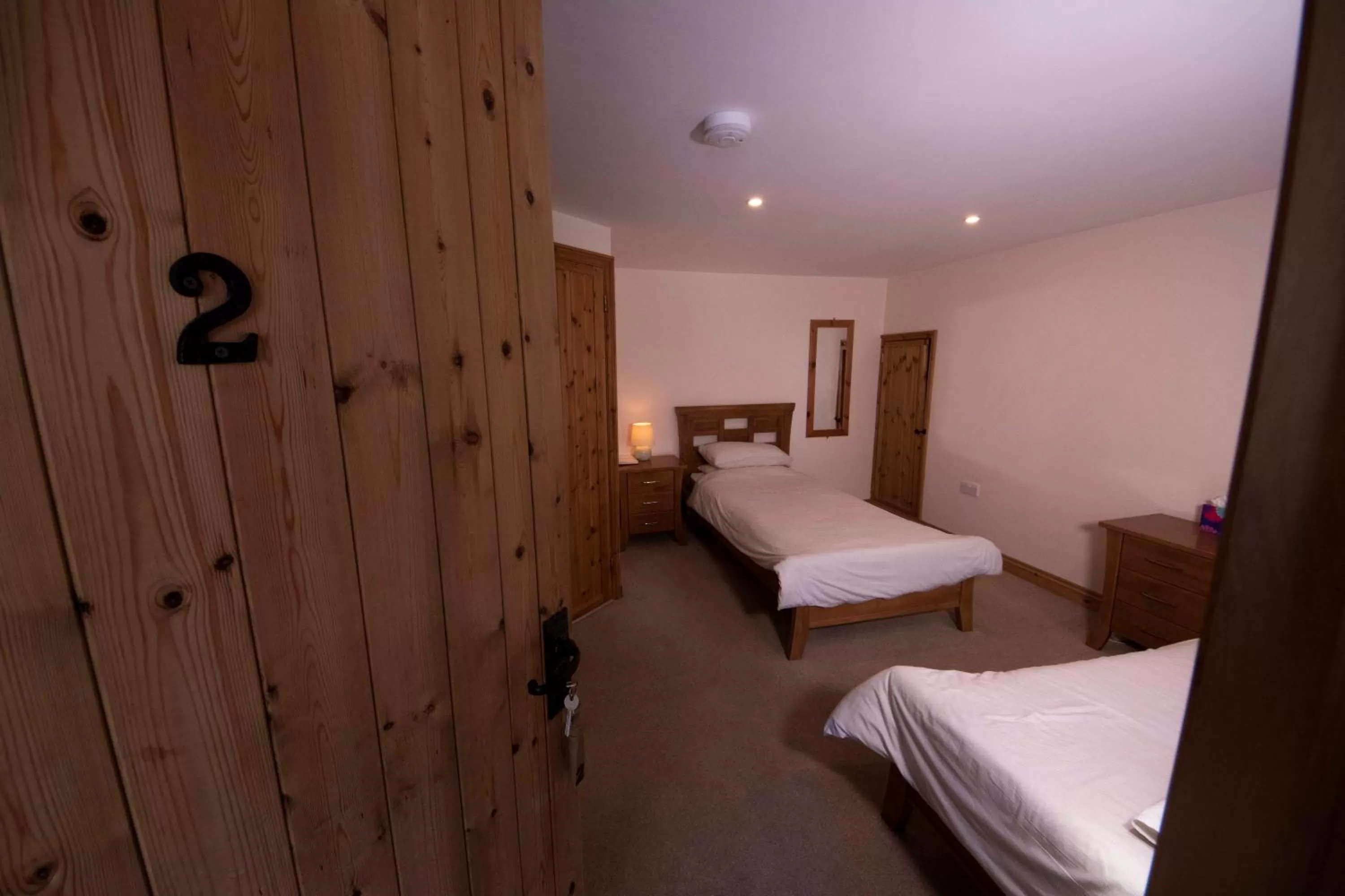 Bedroom, Bed in Polhilsa Farm