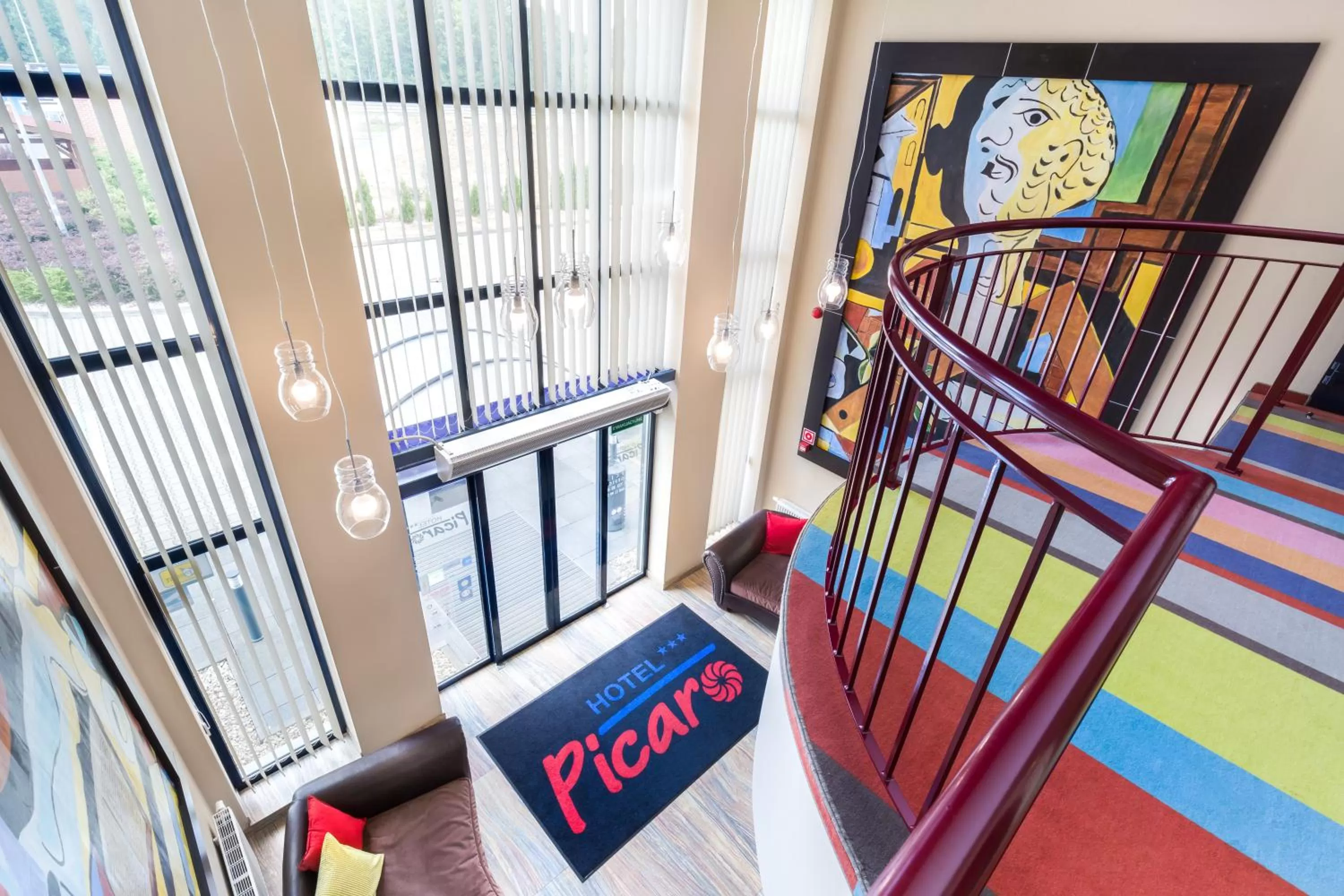 Lobby or reception in Hotel Picaro Stok