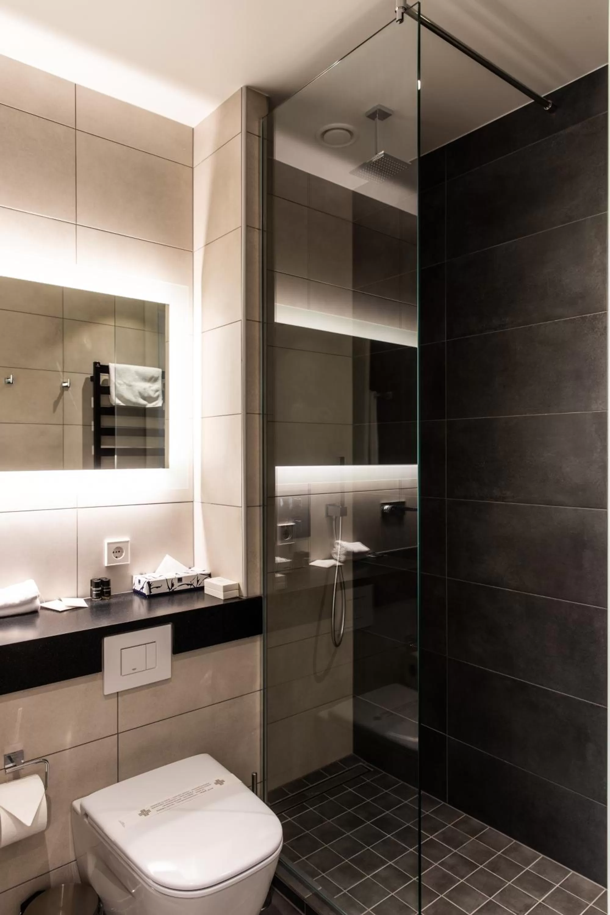 Shower in Hotel South Coast