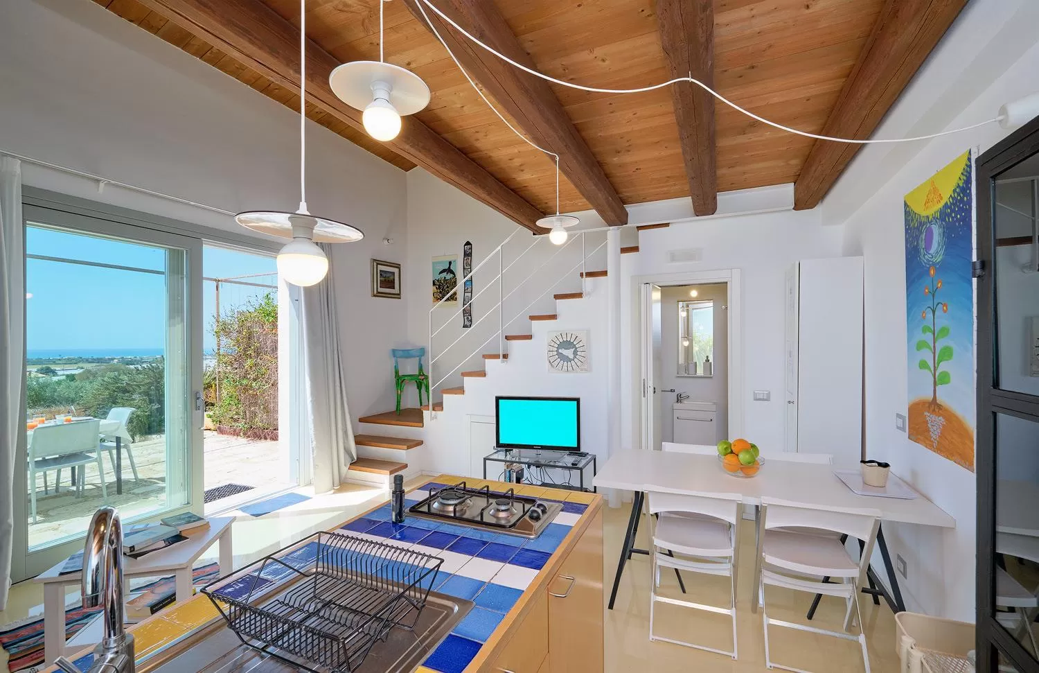 Living room in Petrantica Resort