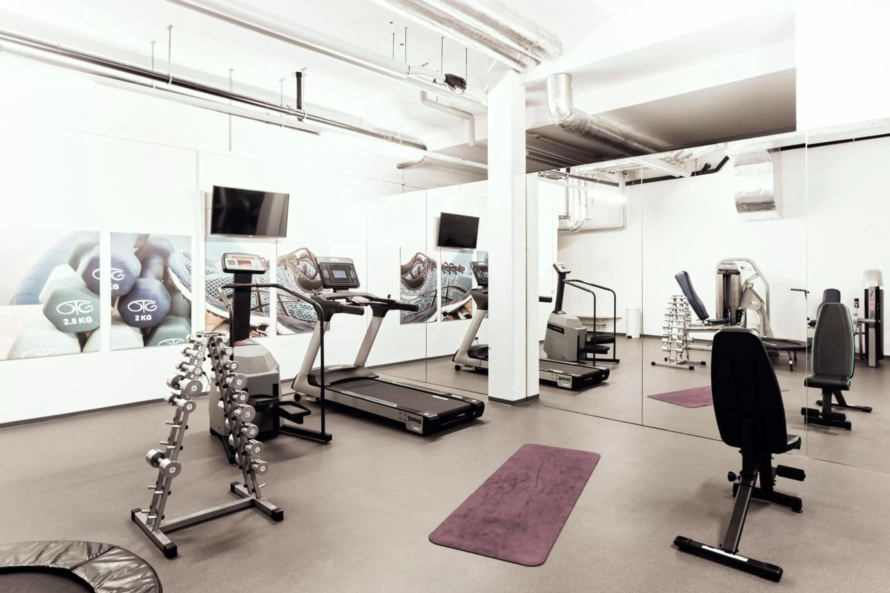 Fitness centre/facilities in Newstar Hotel (Free Parking)
