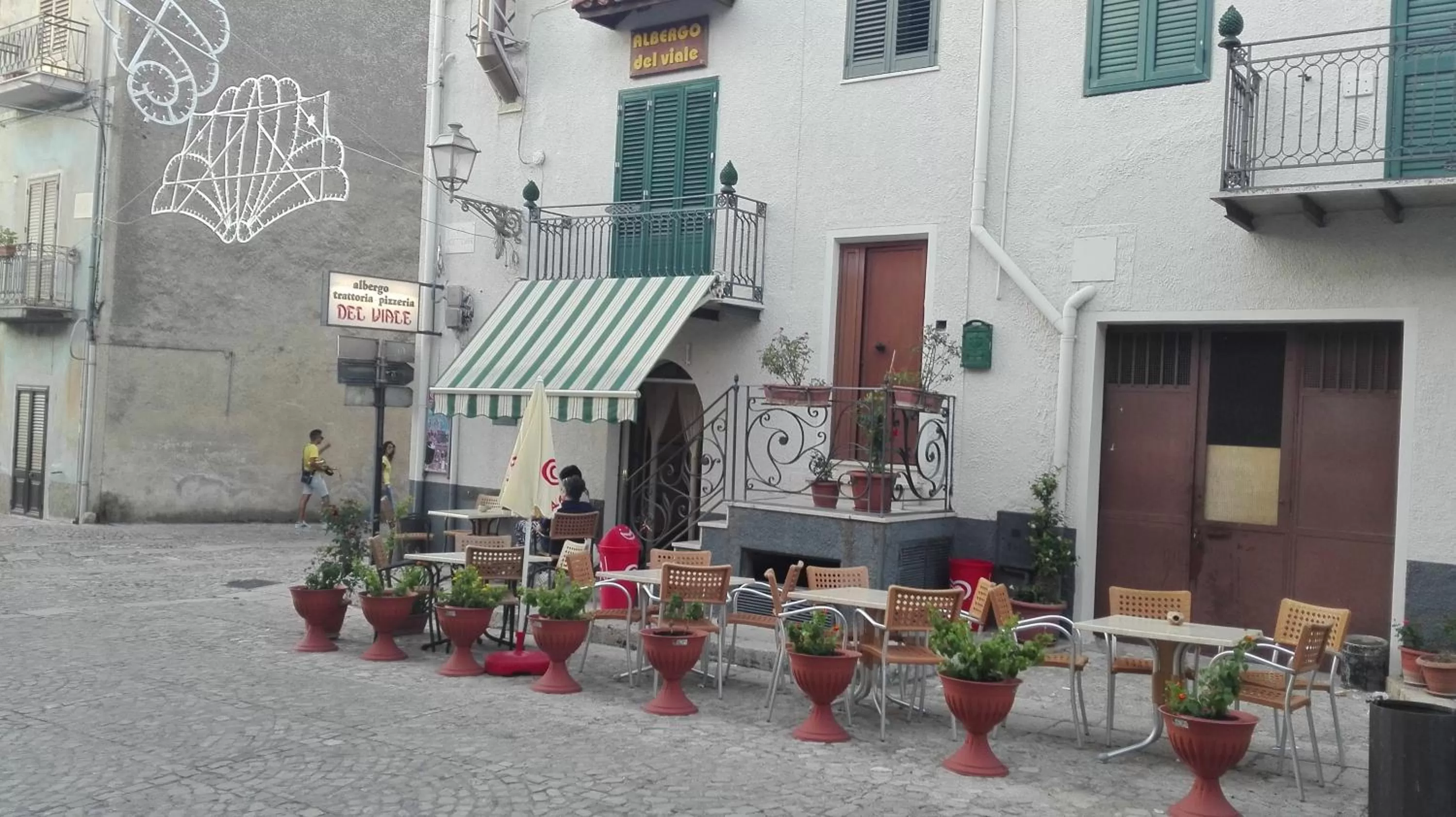 Property building in Albergo Ristorante Pizzeria Del Viale