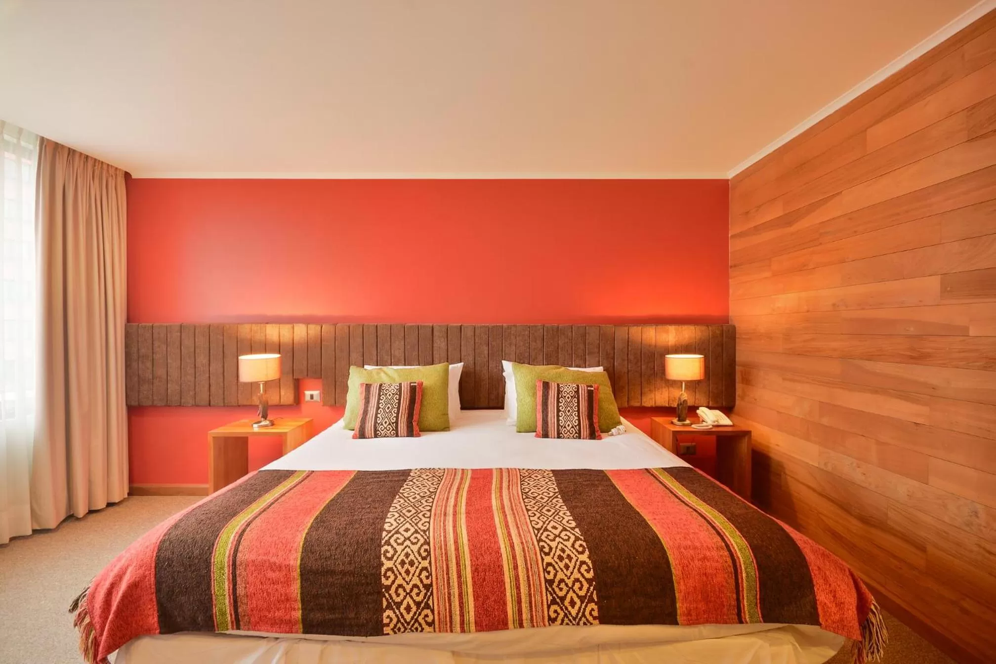 Bed in Hotel Terraza Suite