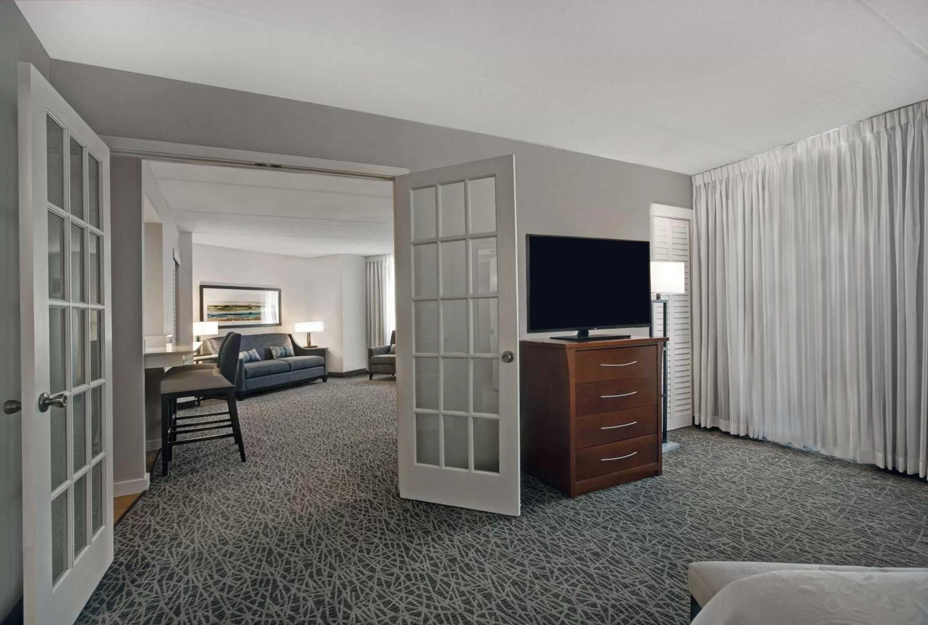 Bedroom, Bed in Homewood Suites by Hilton Chicago-Lincolnshire