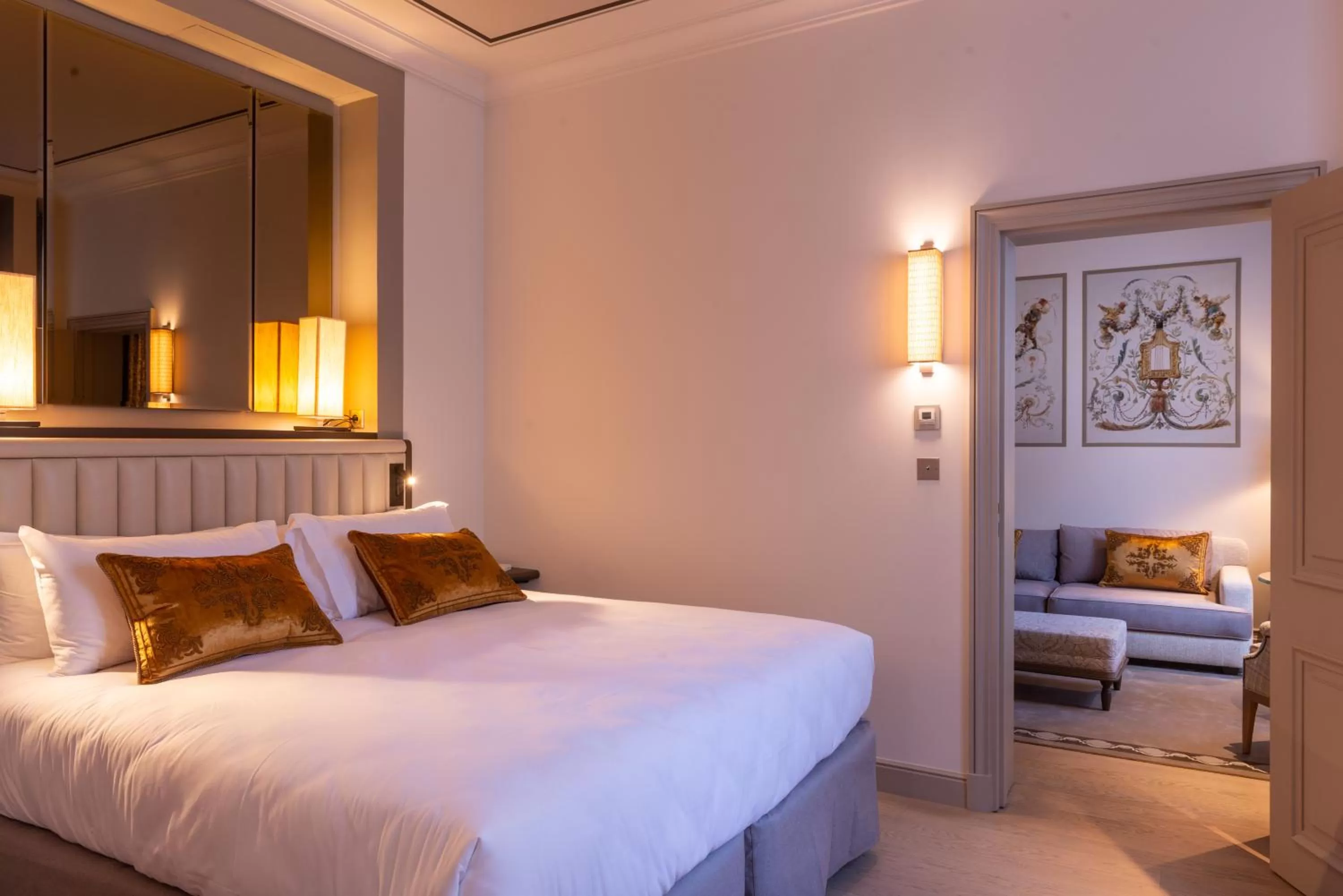 Bed in Hotel de Montesquieu