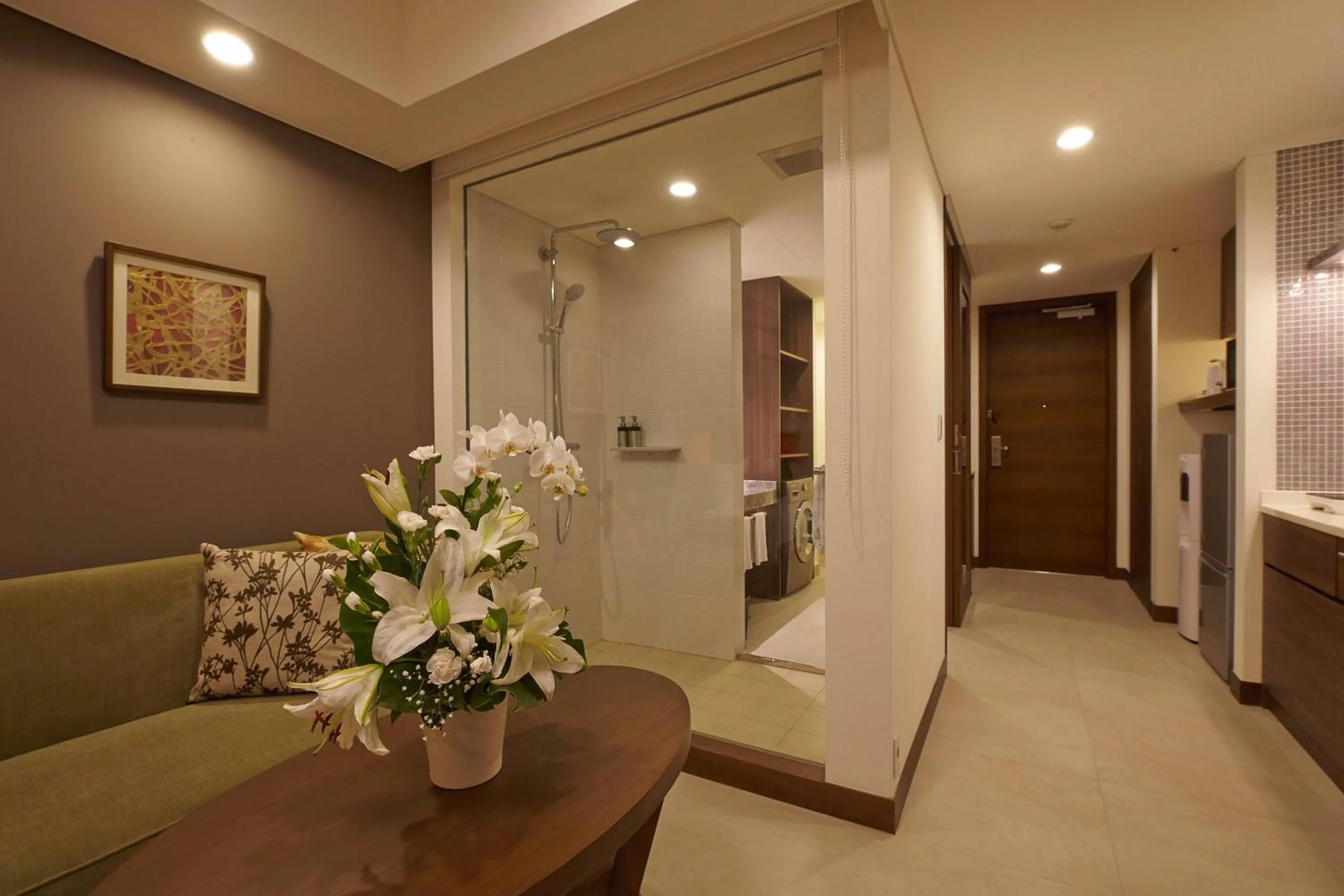 Photo of the whole room in Axia South Cikarang Service Apartment