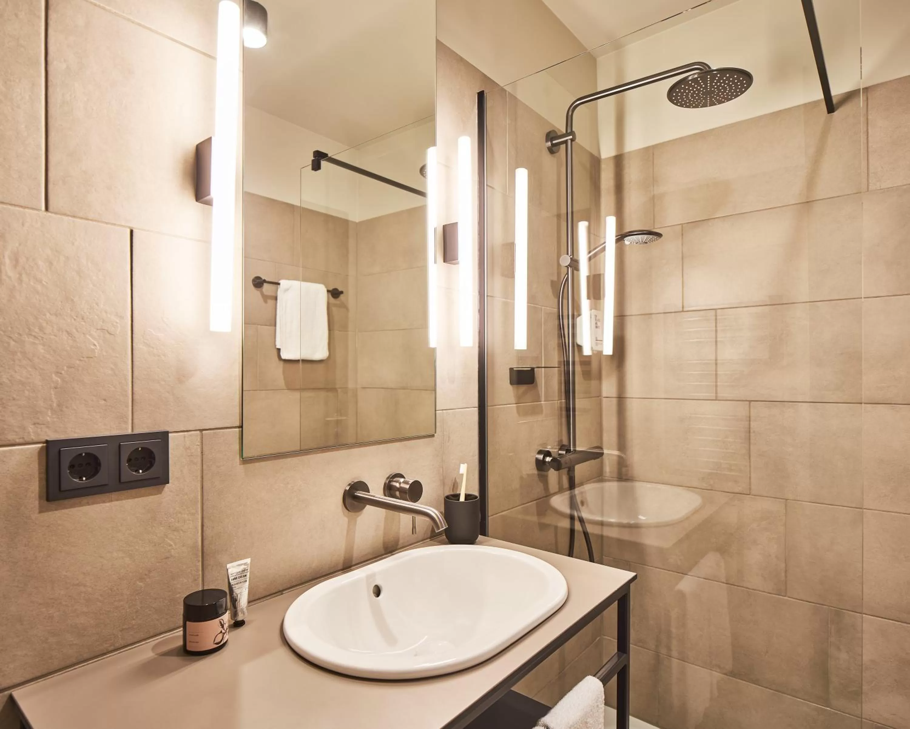 Bathroom in hood house