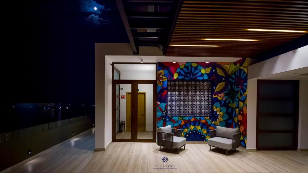 Balcony/Terrace in Hotel Talavera Teziutlan