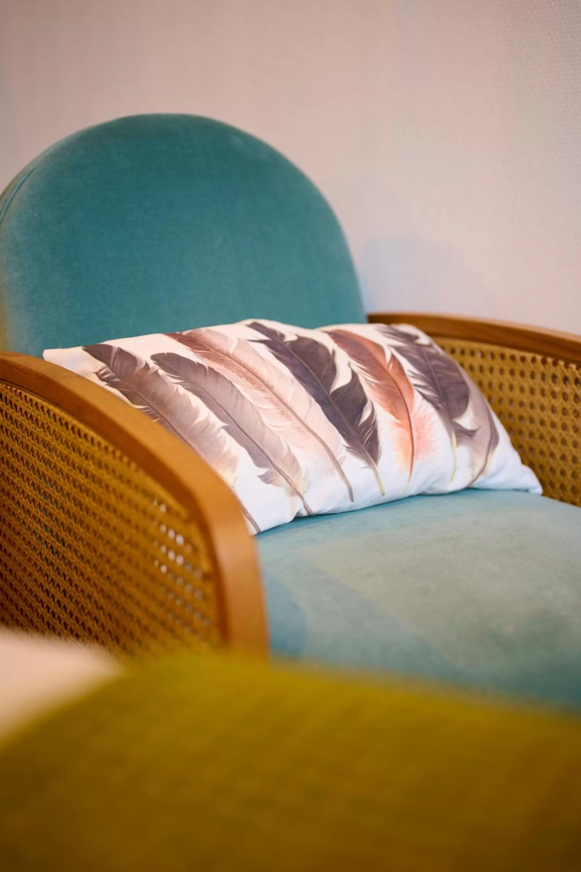 hair dresser, Bed in The Originals Boutique, Hôtel La Colonne de Bronze, Saint-Valéry-sur-Somme