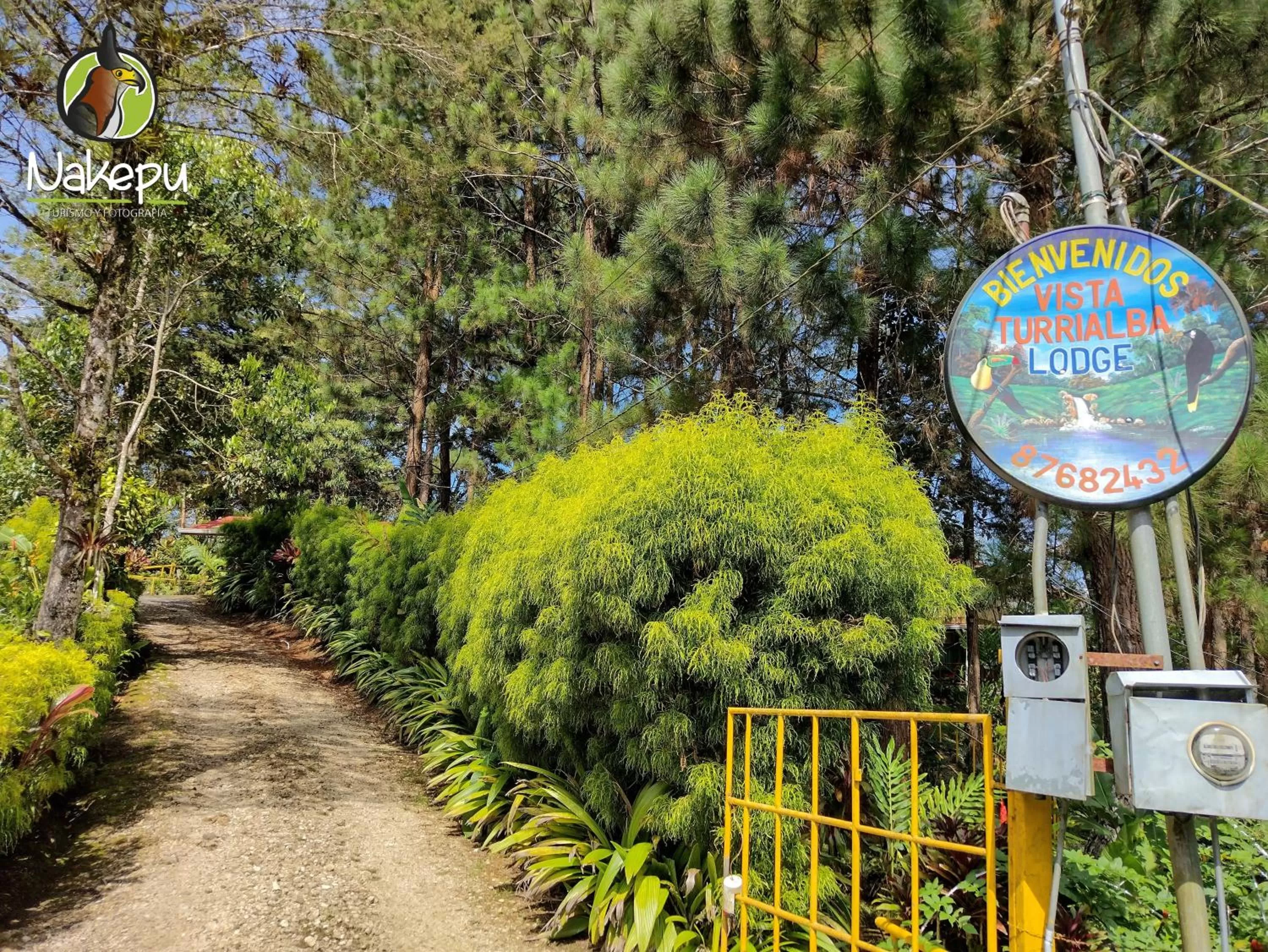 Property logo or sign in Vista Turrialba Lodge