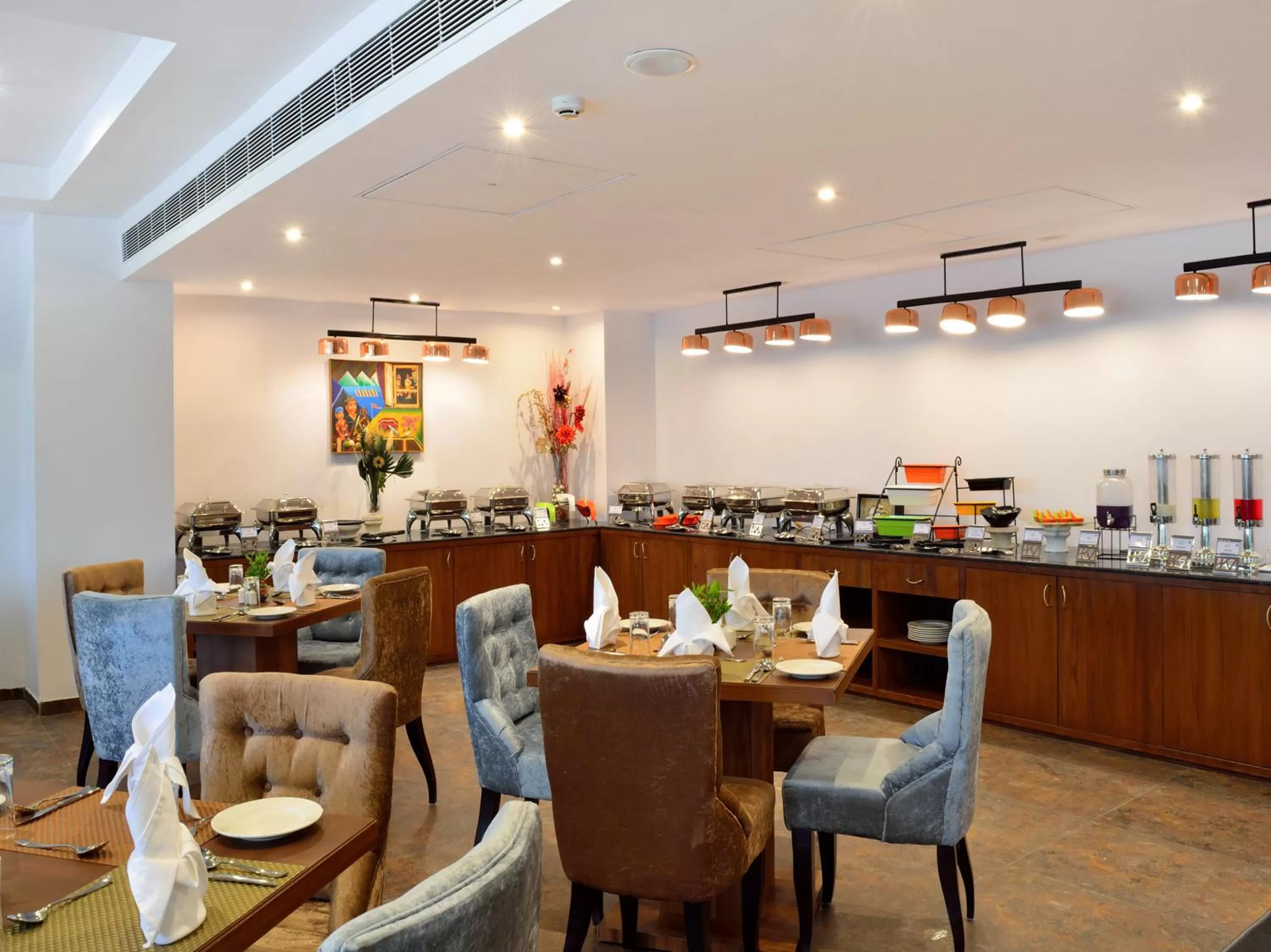 Restaurant/places to eat in Bamboo Saa Resort & Spa - Udaipur