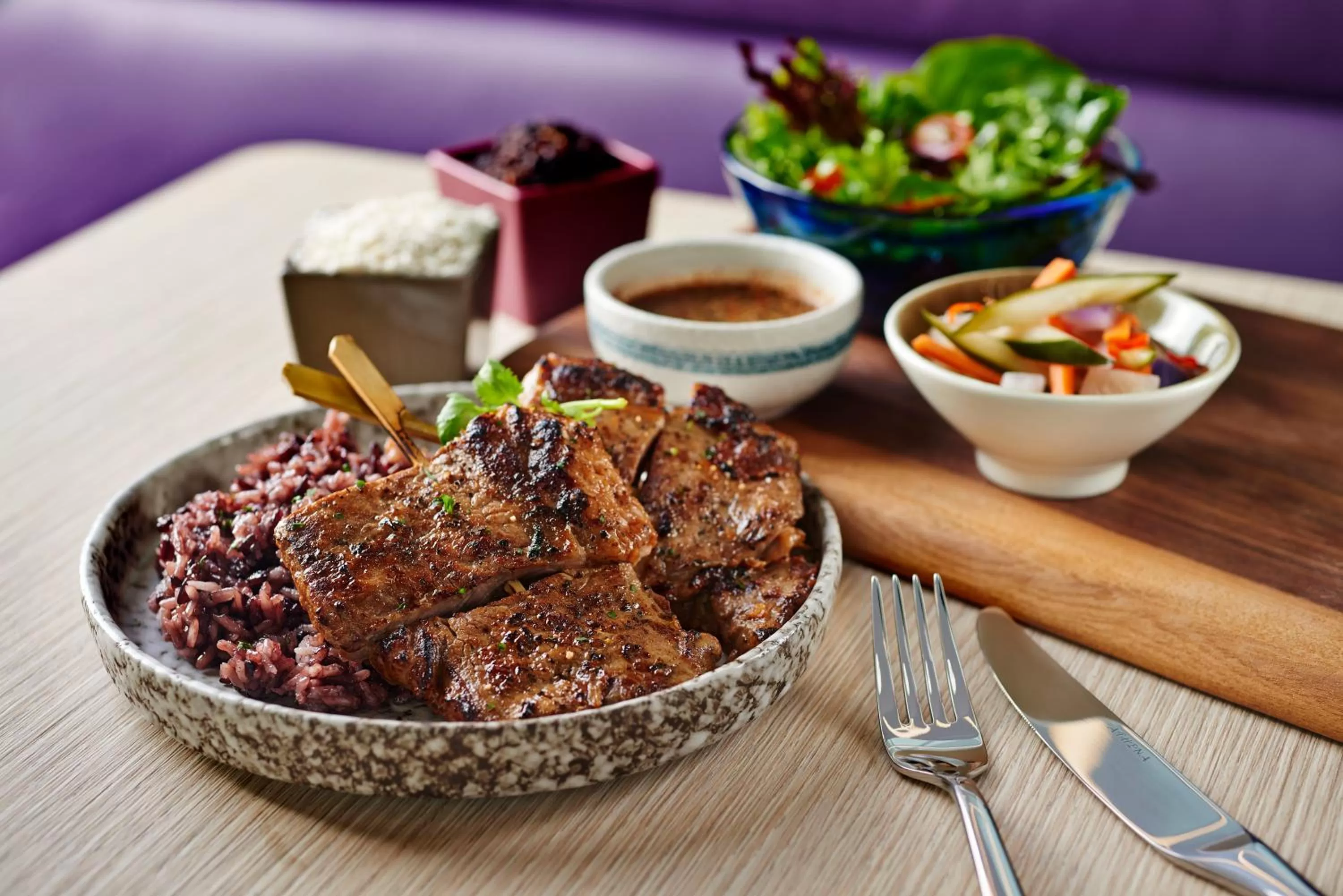 Food close-up in YOTEL Singapore Orchard Road